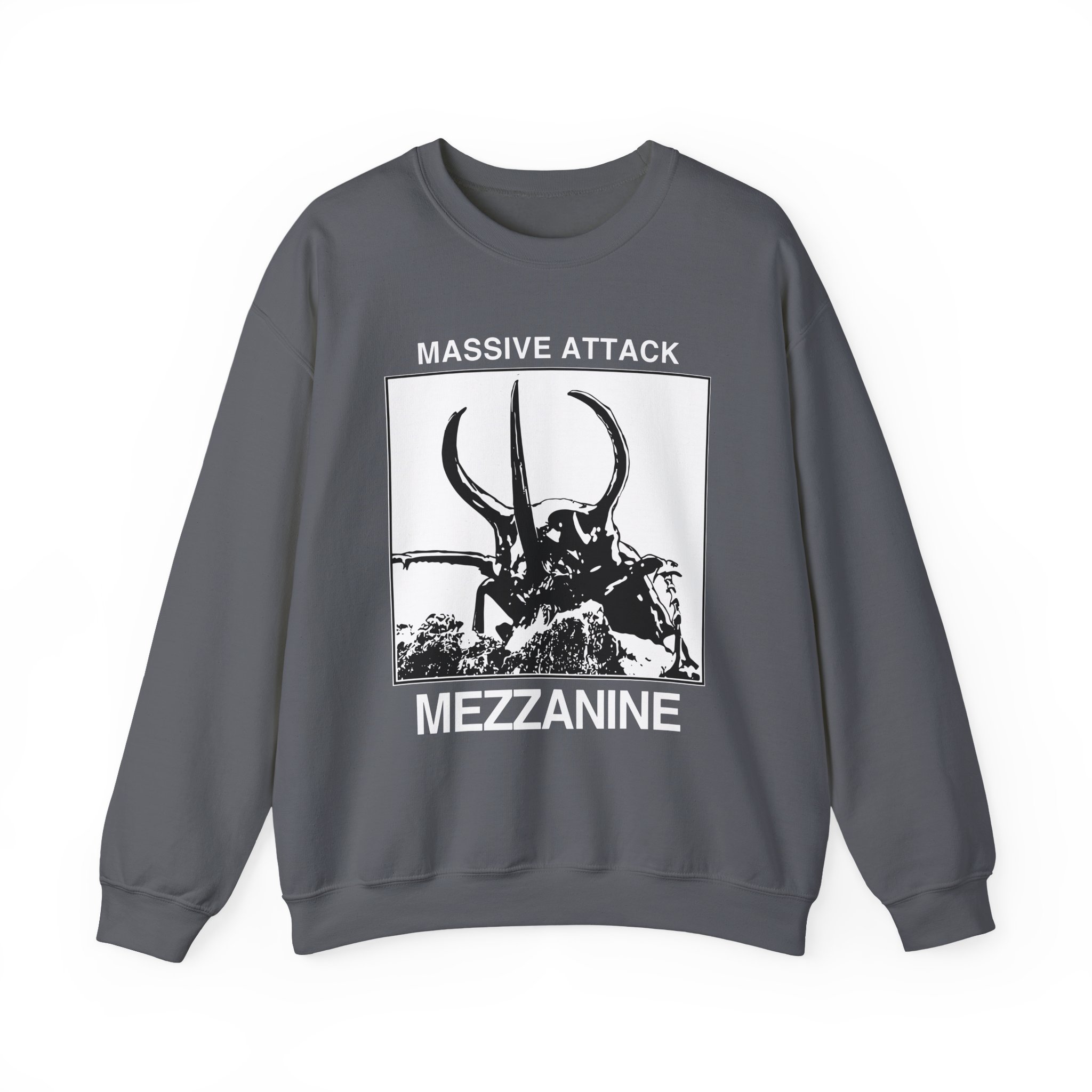 Massive Attack Mezzanine Unisex Heavy Blendâ„¢ Crewneck Sweatshirt