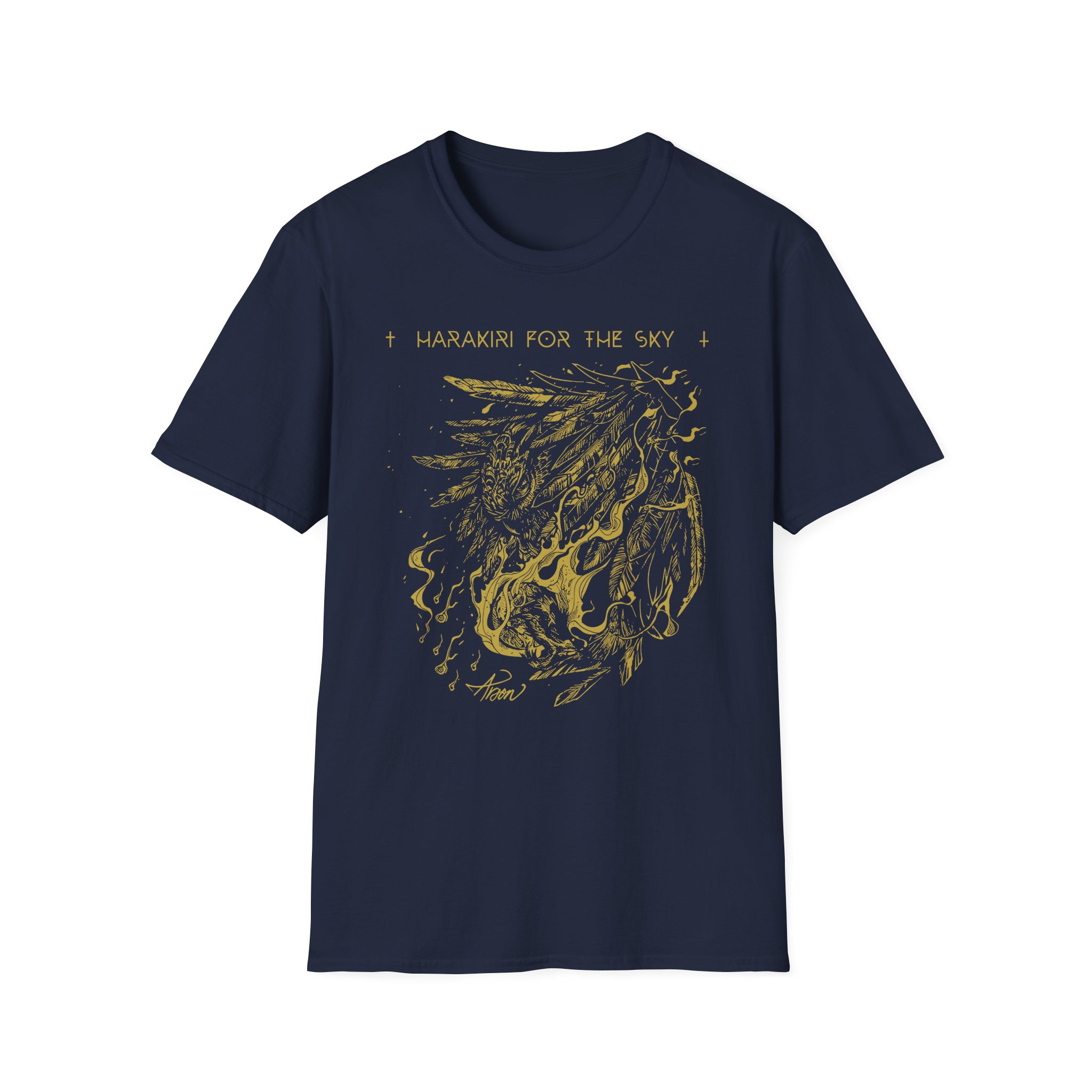 Harakiri For The Sky Feather Unisex Softstyle T-Shirt