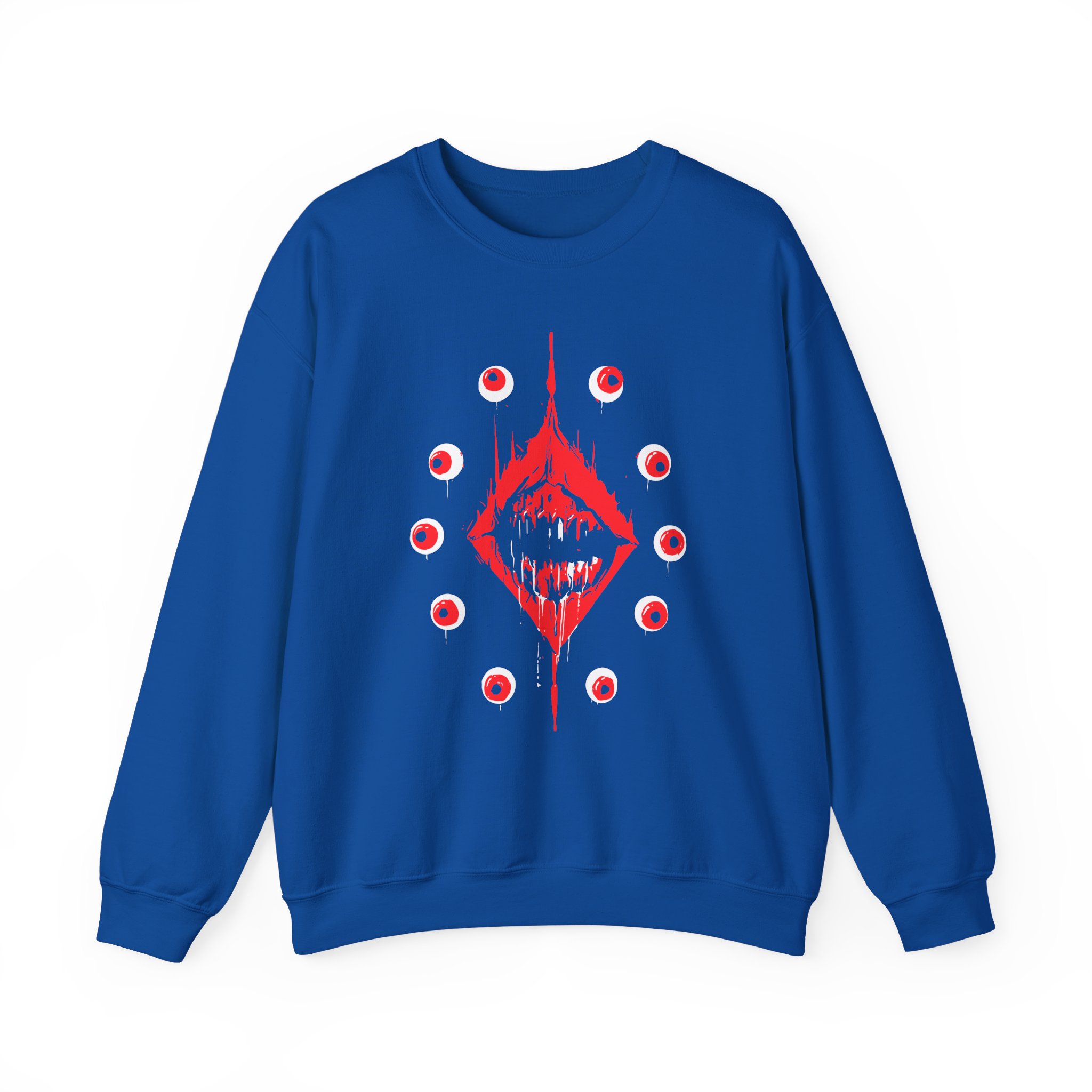Ultrakill Eyeballs Unisex Heavy Blendâ„¢ Crewneck Sweatshirt