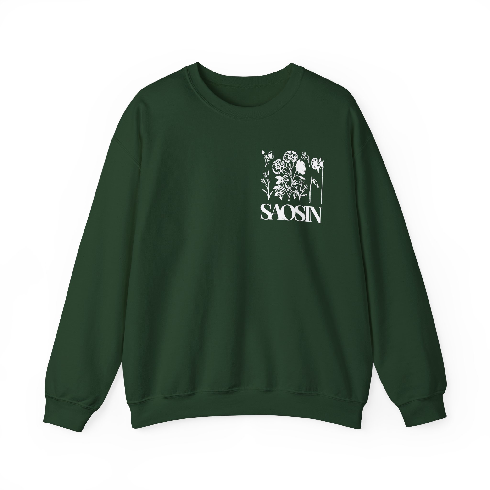 Saosin - Flowers Unisex Heavy Blendâ„¢ Crewneck Sweatshirt