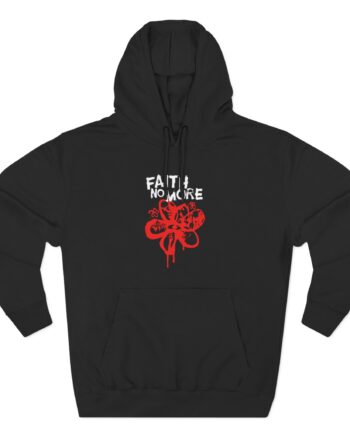 Faith No More Flower Three-Panel Fleece Hoodie