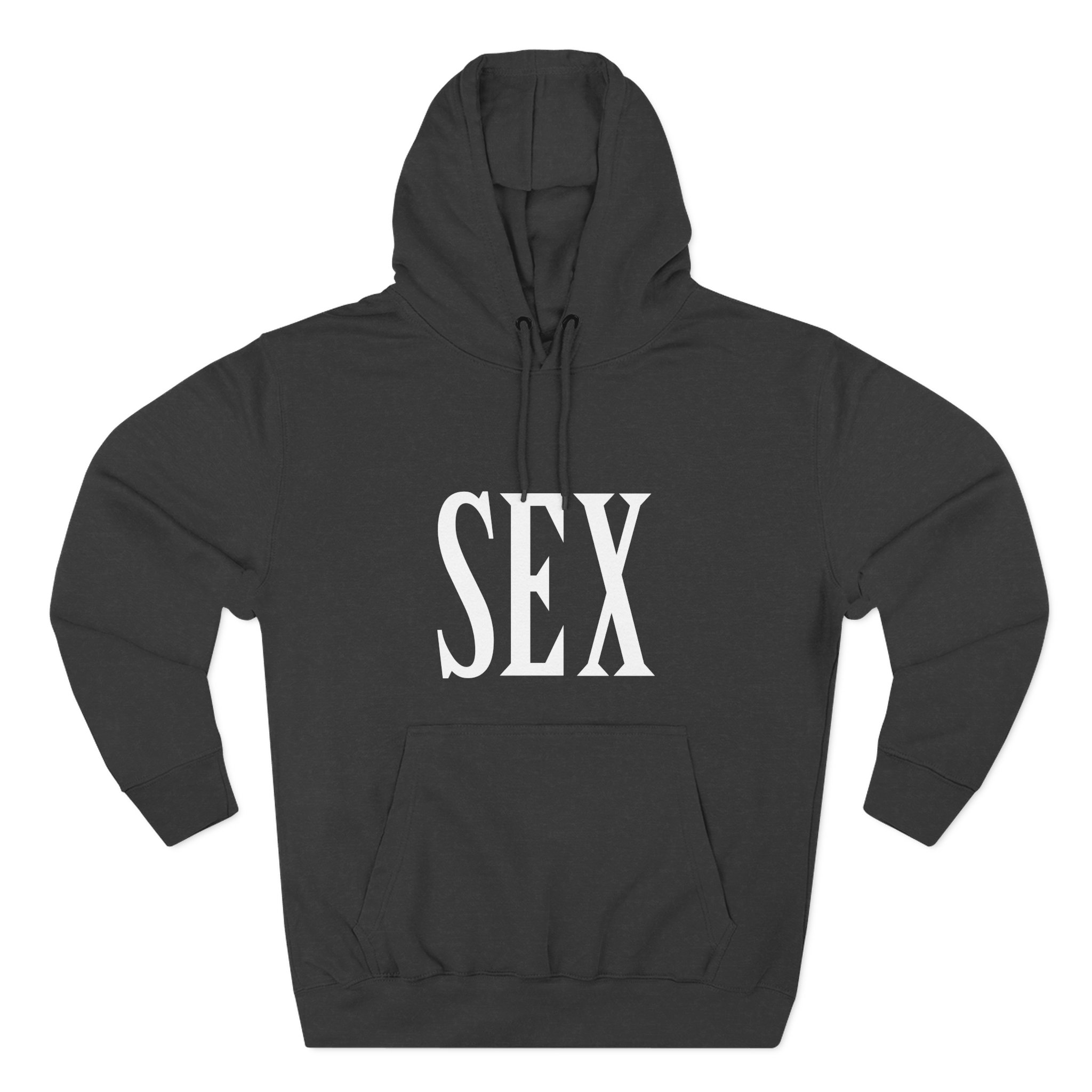 Sexmane Three-Panel Fleece Hoodie