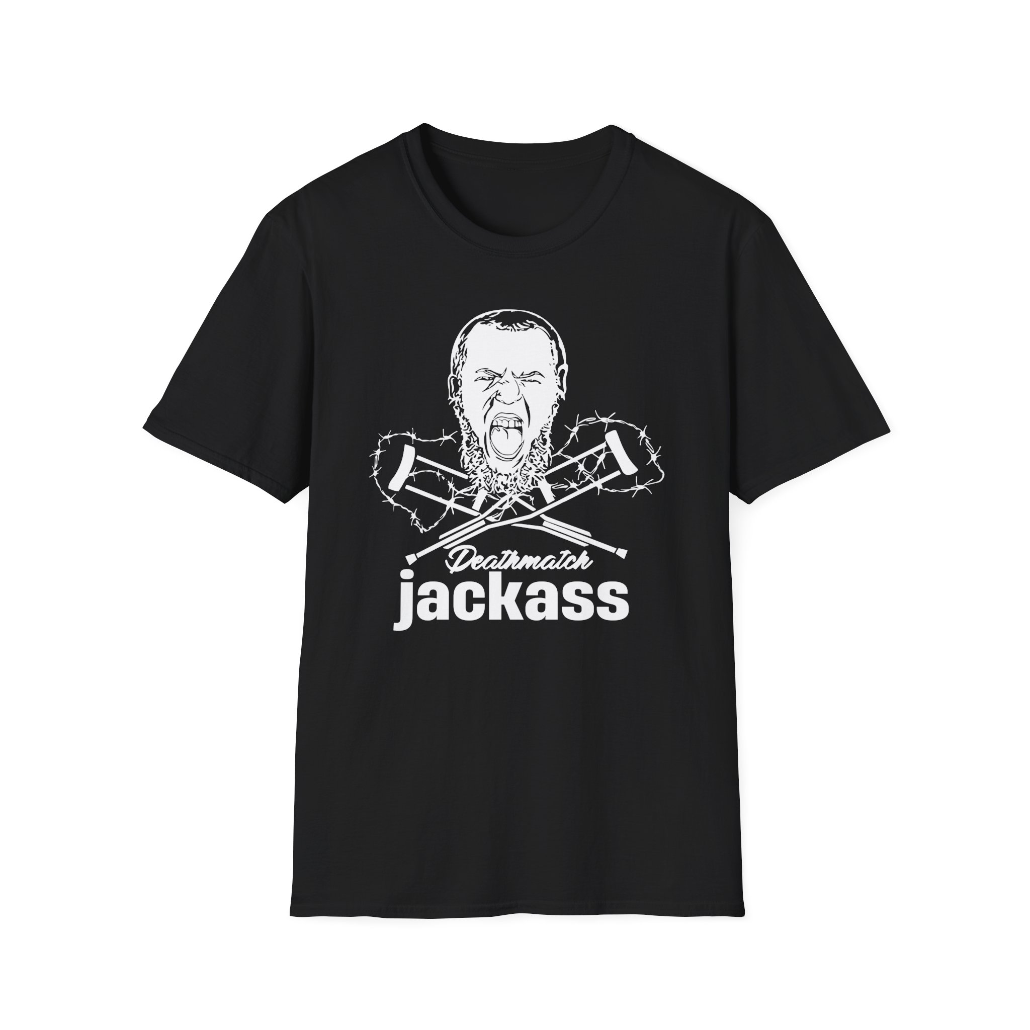 Dale Patricks-deathmatch Jackass Unisex Softstyle T-Shirt