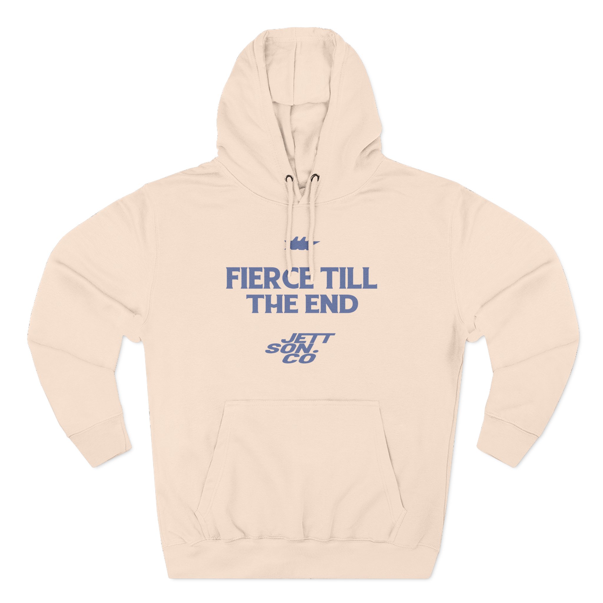 Jett Lawrenc Fierce Till the End Three-Panel Fleece Hoodie