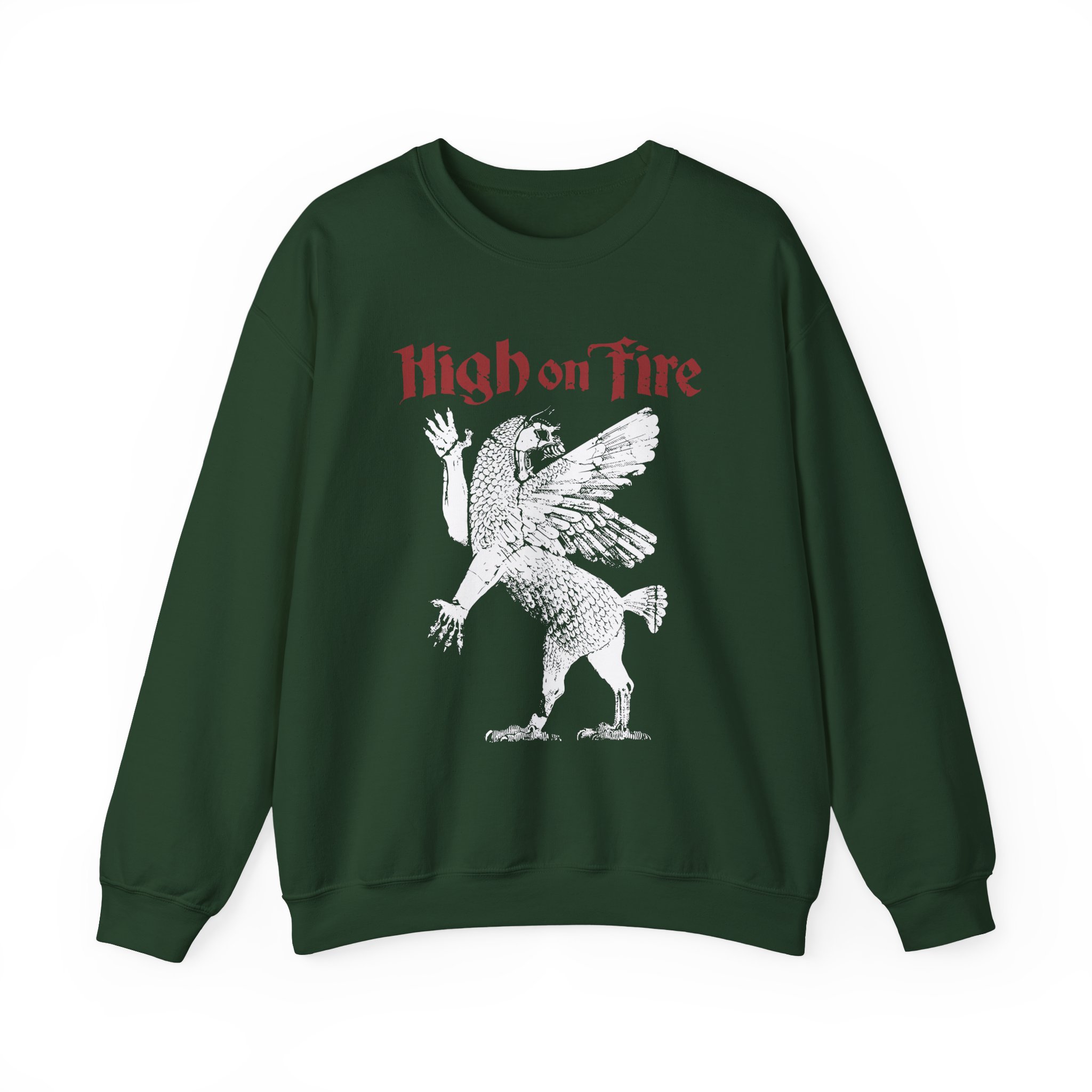 High on Fire Gryphon Unisex Heavy Blendâ„¢ Crewneck Sweatshirt