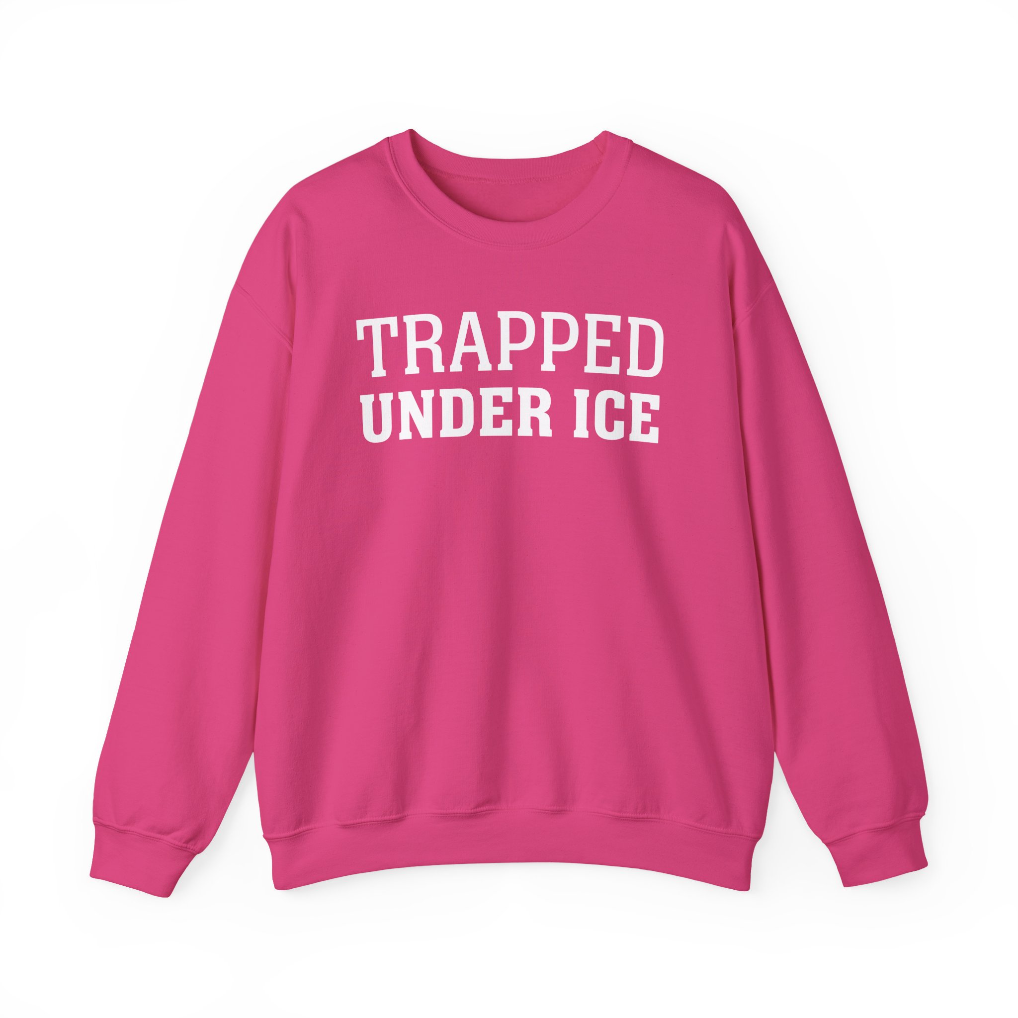 Trapped Under Ice Secrets of the World Unisex Heavy Blend Crewneck Sweatshirt
