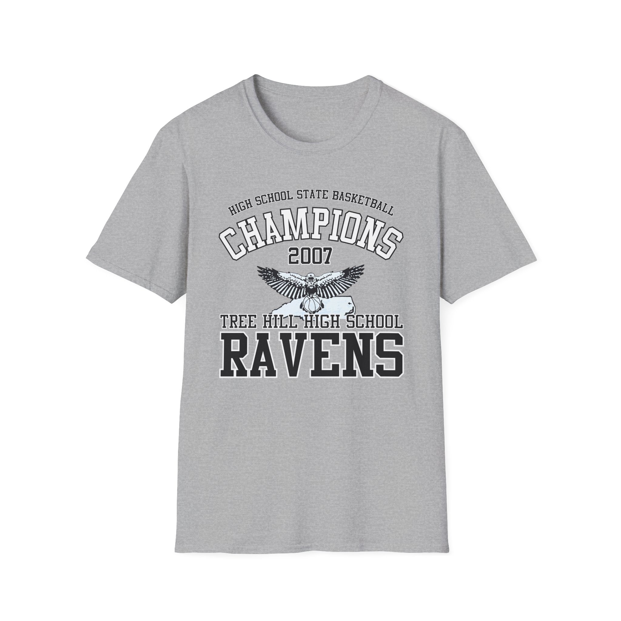 Tree Hill Ravens High School Champions One Tree Hill Unisex Softstyle T-Shirt