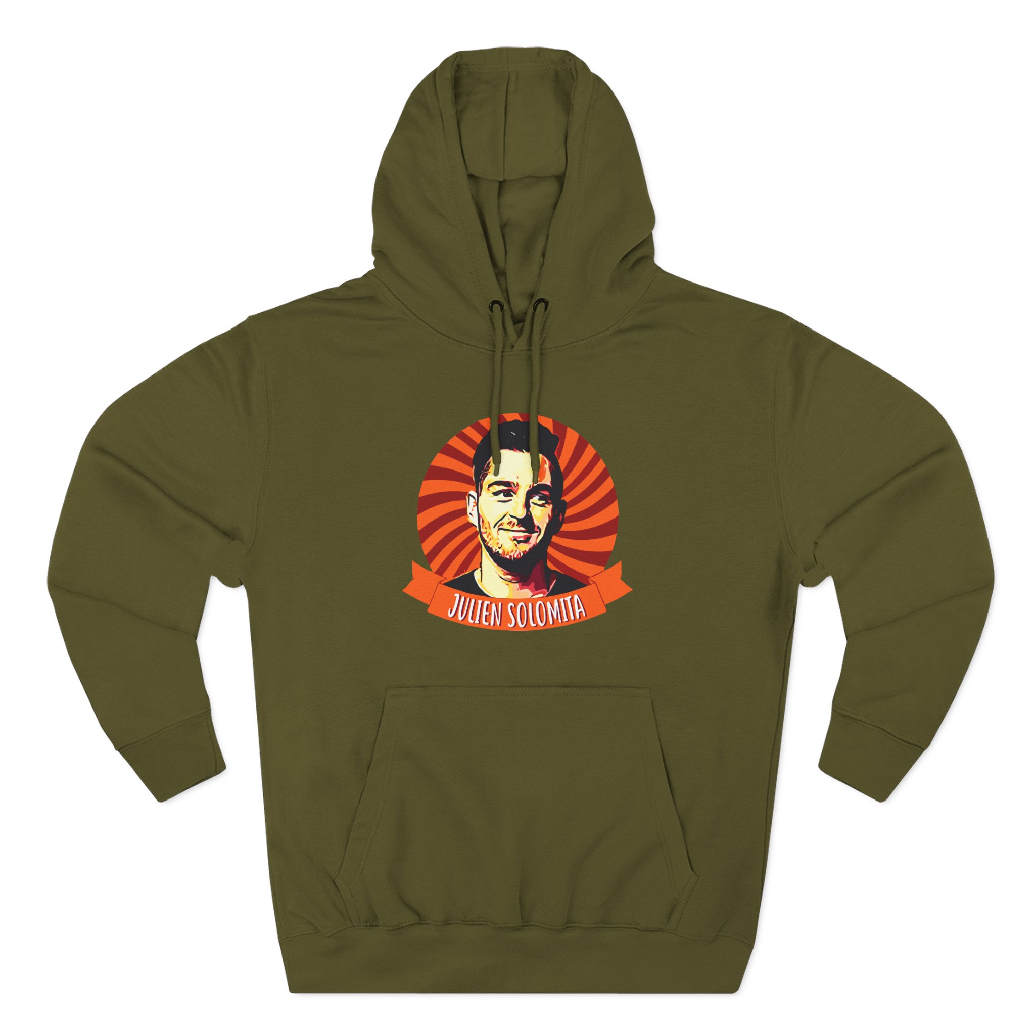 Julien Solomita Three-Panel Fleece Hoodie
