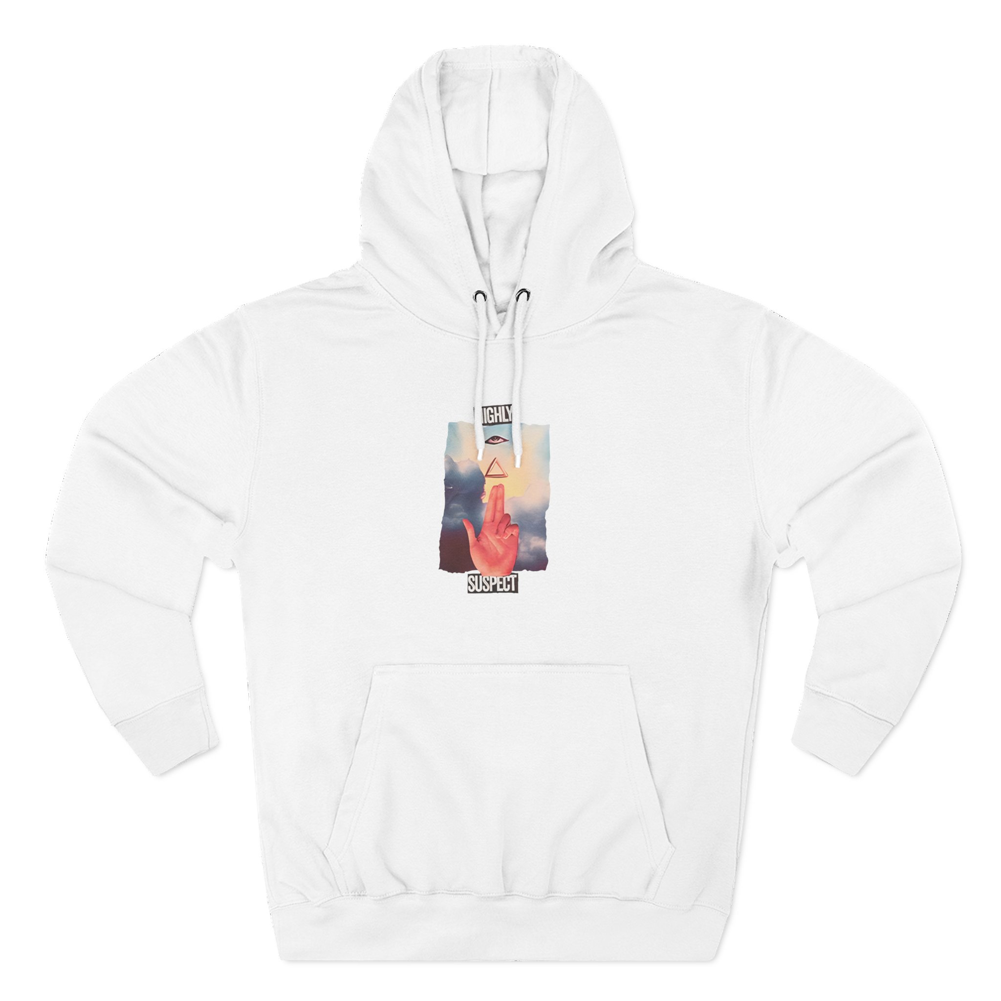 Highly Suspect Cover Three-panel Fleece Hoodie