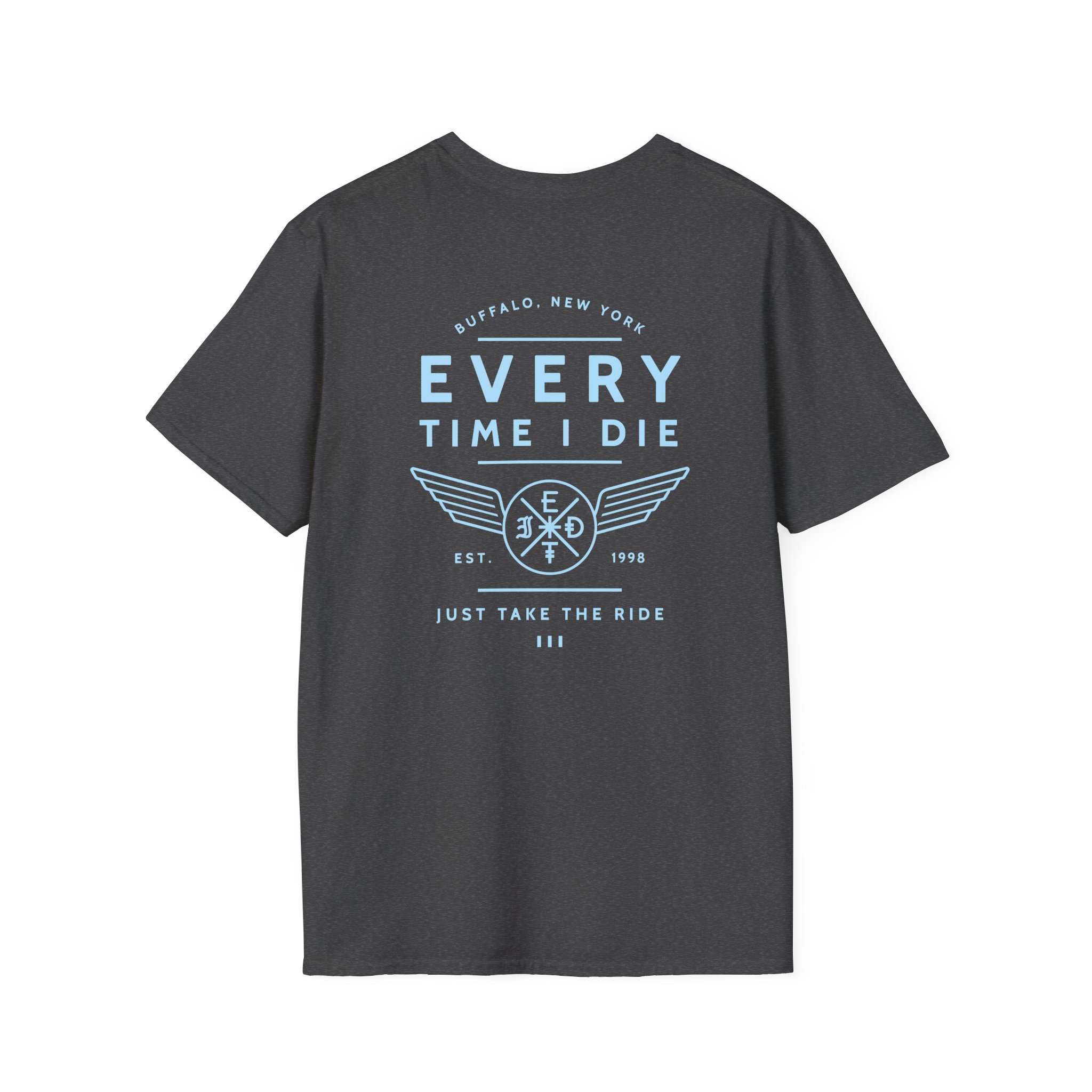 Every Time I Die Take the Ride Unisex Softstyle T-shirt