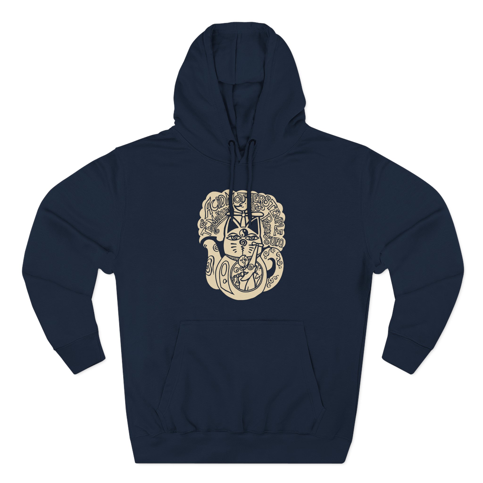 Acid Mothers Temple Three-Panel Fleece Hoodie