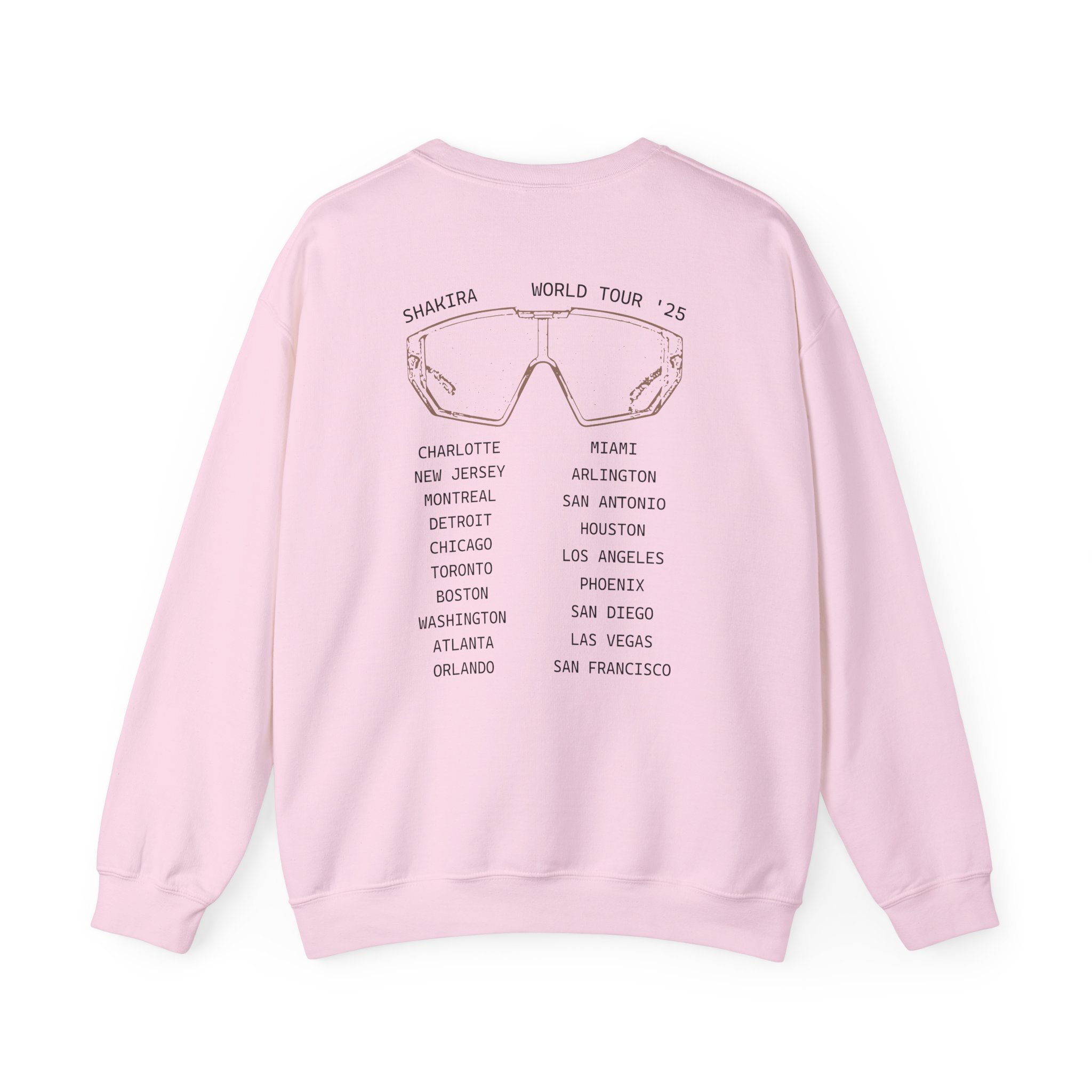 Shakira Sunglasses Unisex Heavy Blendâ„¢ Crewneck Sweatshirt