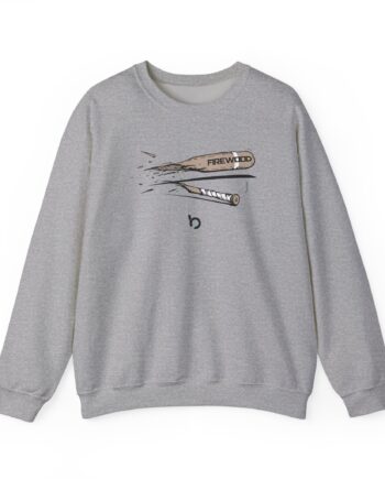 Trevor Bauer Firewood Unisex Heavy Blend™ Crewneck Sweatshirt