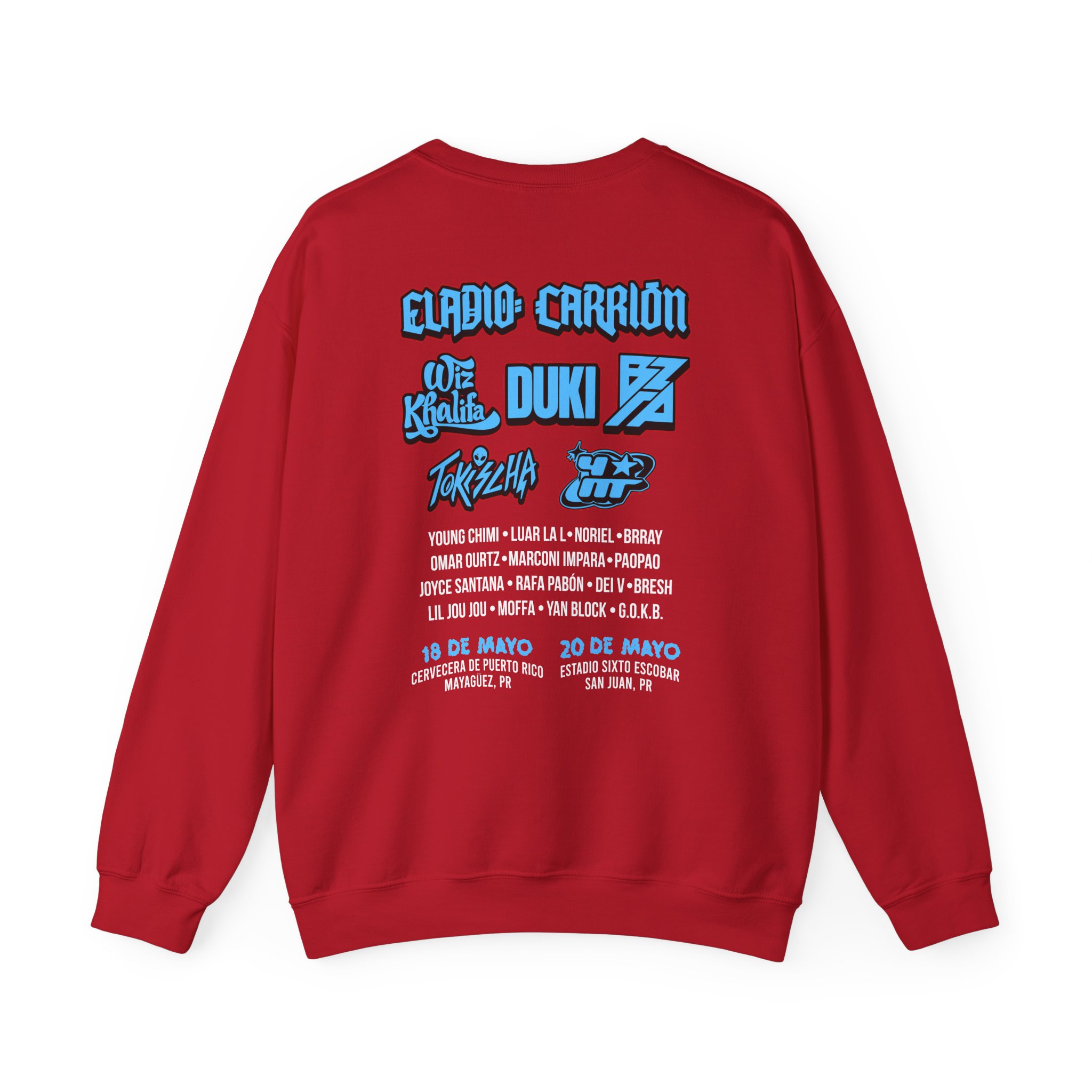 Eladio Carrion Sauce Boyz Fes Unisex Heavy Blendâ„¢ Crewneck Sweatshirt