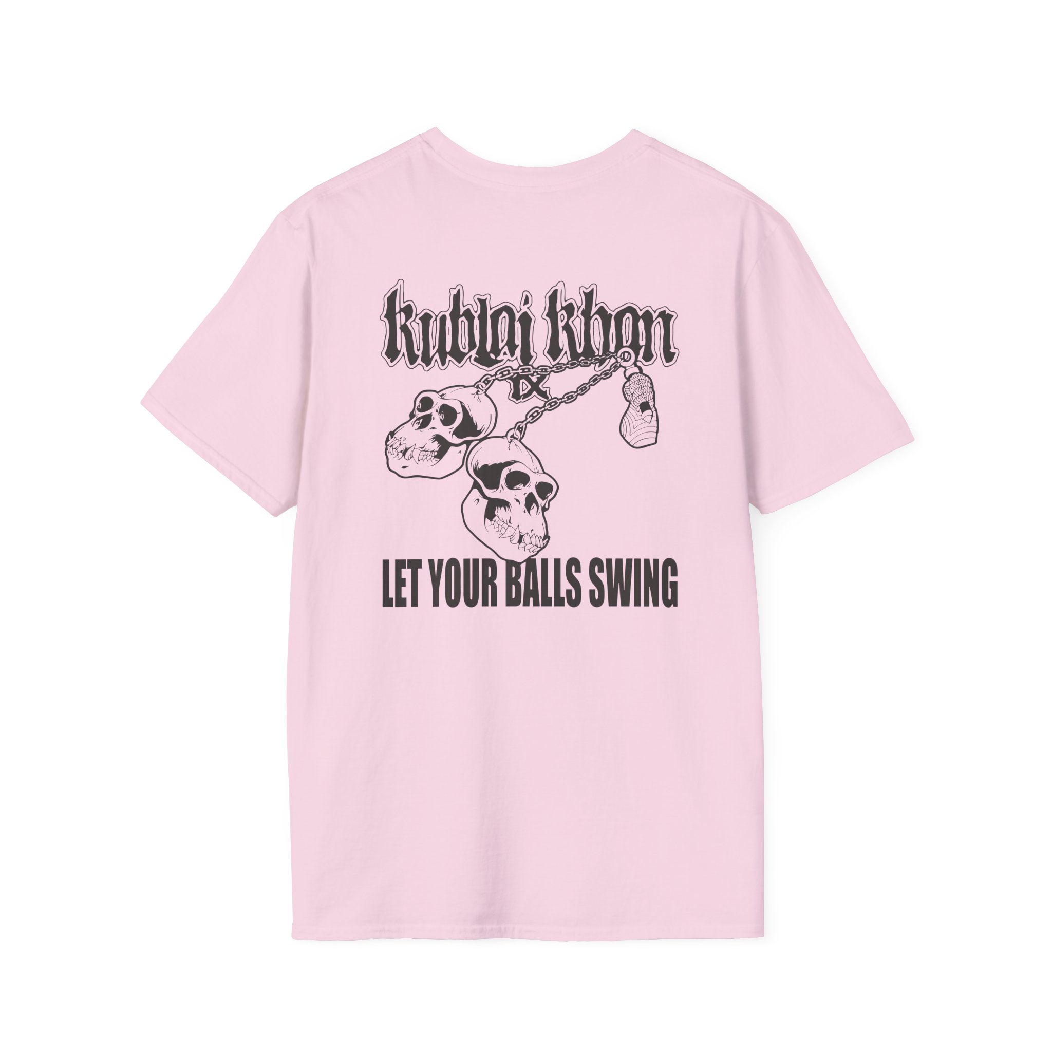 Kublai Khan - Let Your Balls Swing Unisex Softstyle T-Shirt