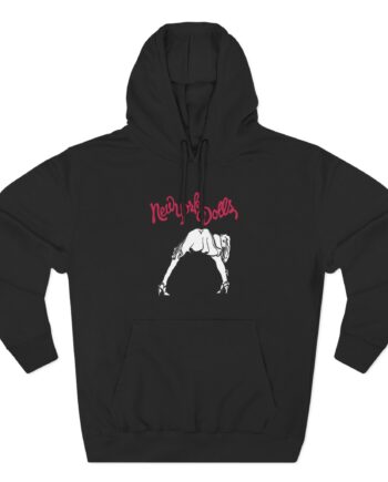 New York Dolls Lipstick Girl Three-Panel Fleece Hoodie