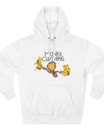 Spoonkid Basquiat Monke Three-Panel Fleece Hoodie