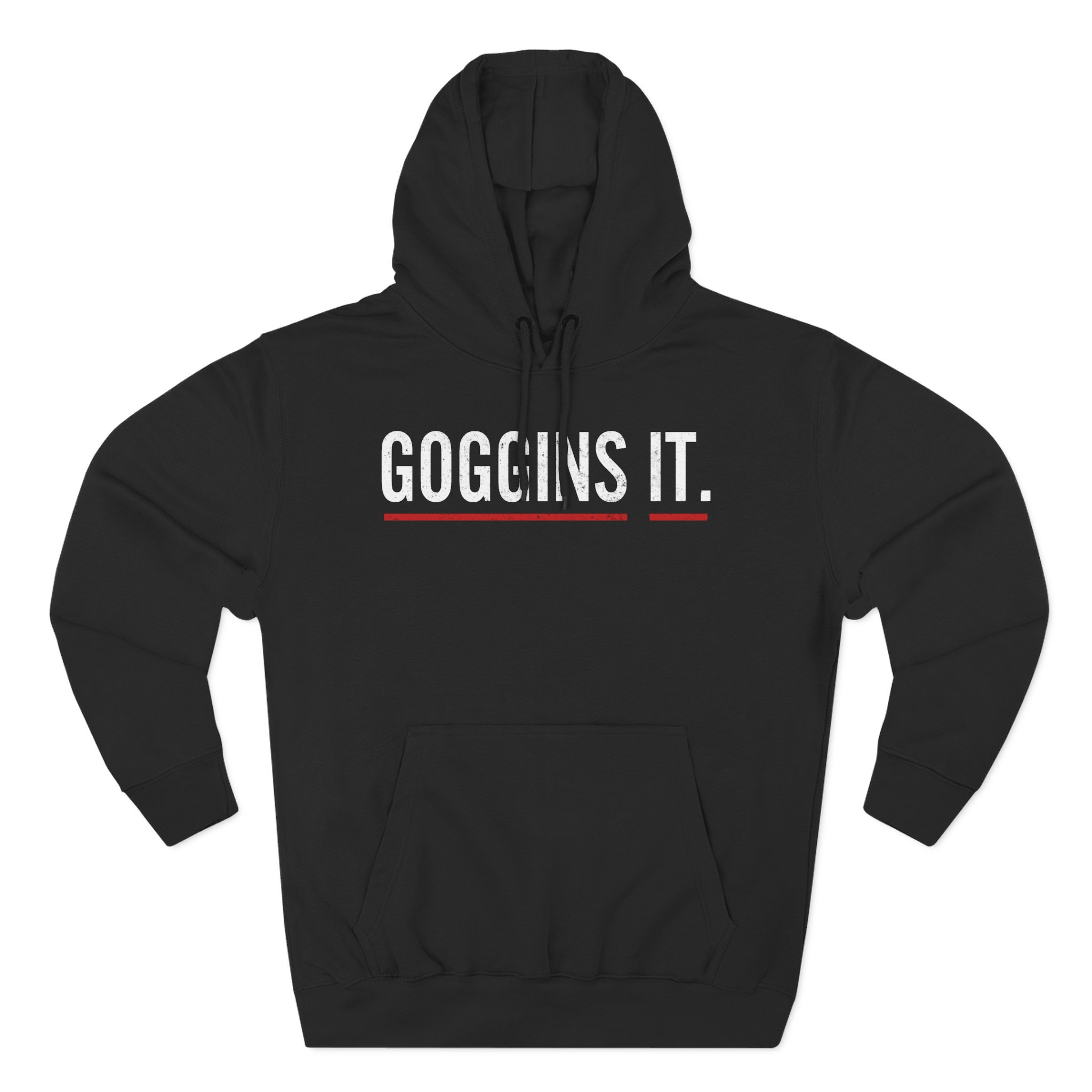 David Goggins Three-Panel Fleece Hoodie