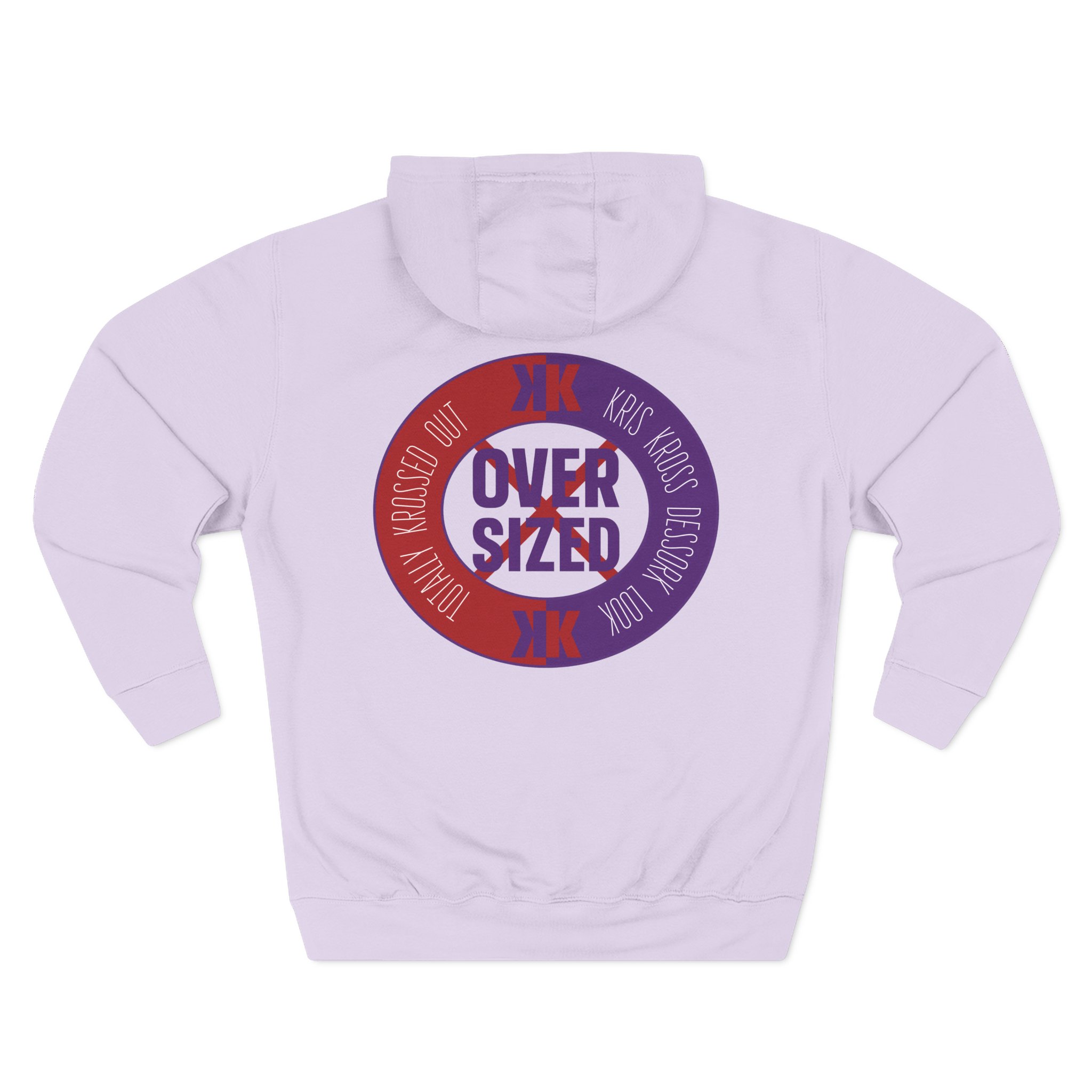 Vintage Kris Kross Totally Krossed Out Three-Panel Fleece Hoodie