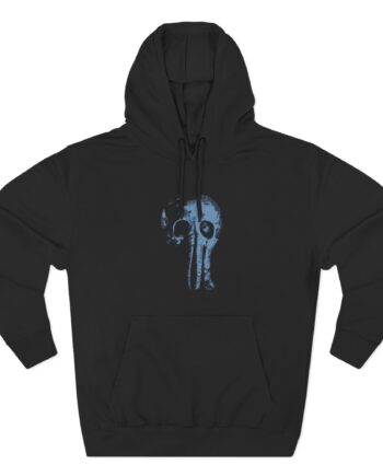 Absent in Body Plague God Three-Panel Fleece Hoodie