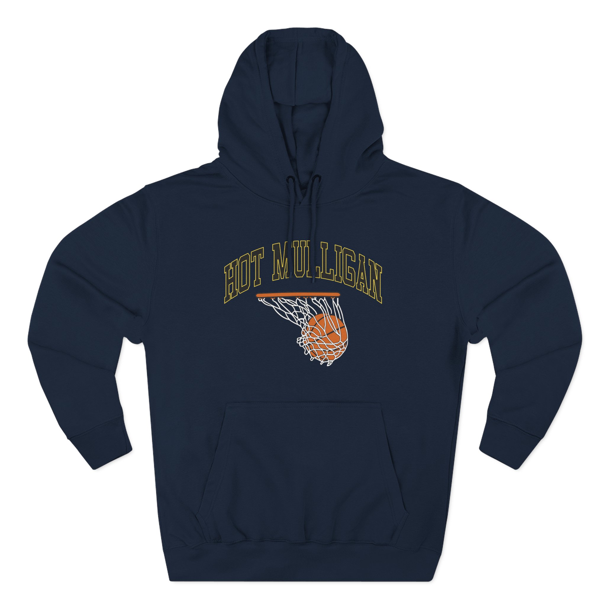 Hot Mulligan Basketball Three-Panel Fleece Hoodie