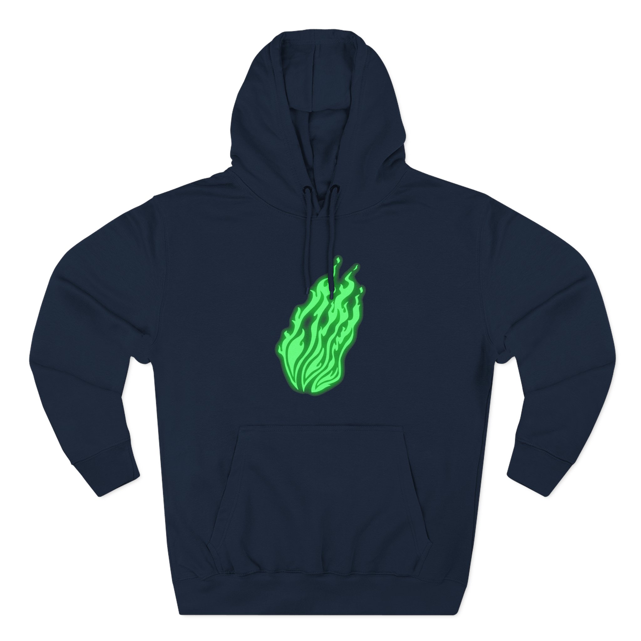 Preston Glow Flame Three-Panel Fleece Hoodie