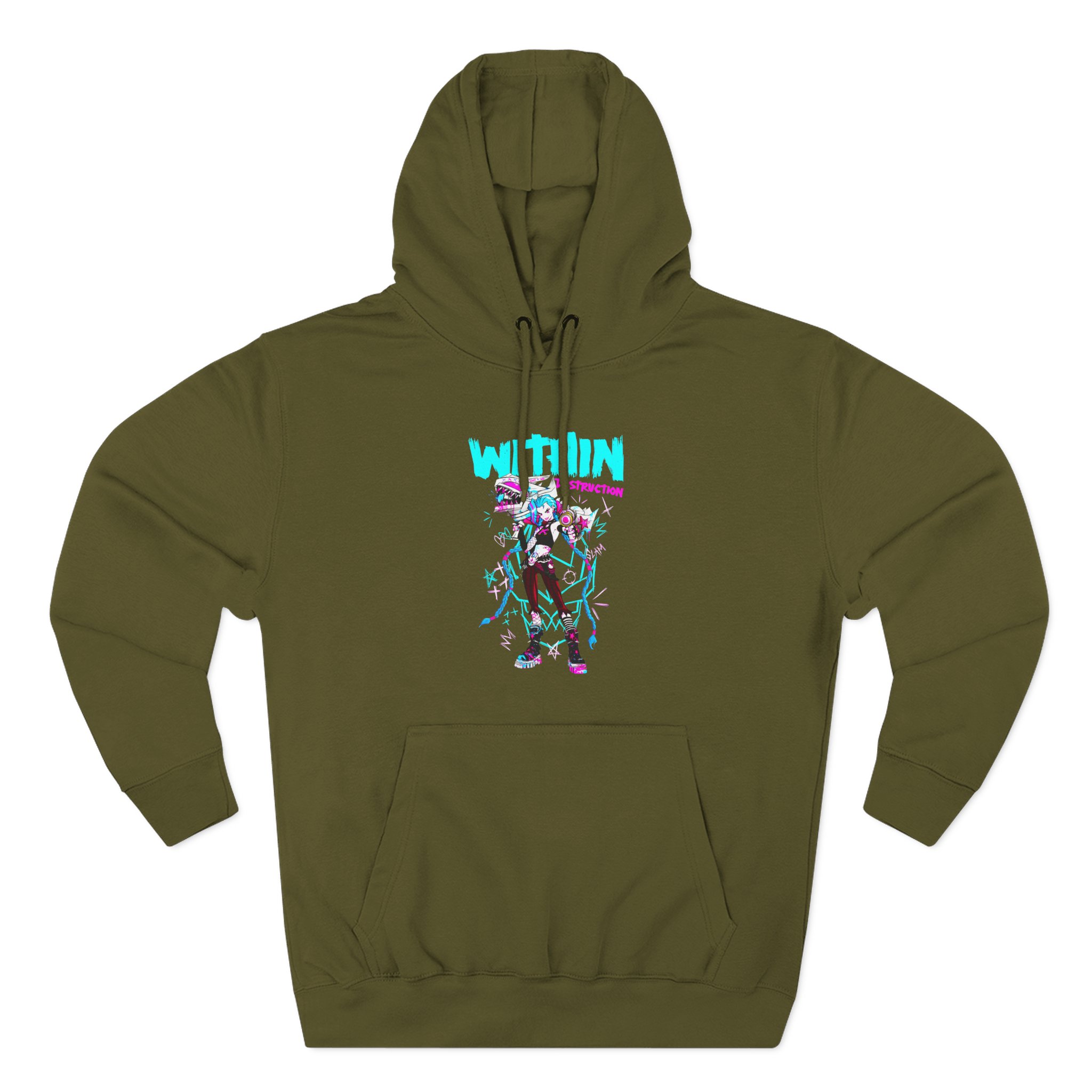 Within Destruction Arcane Three-Panel Fleece Hoodie