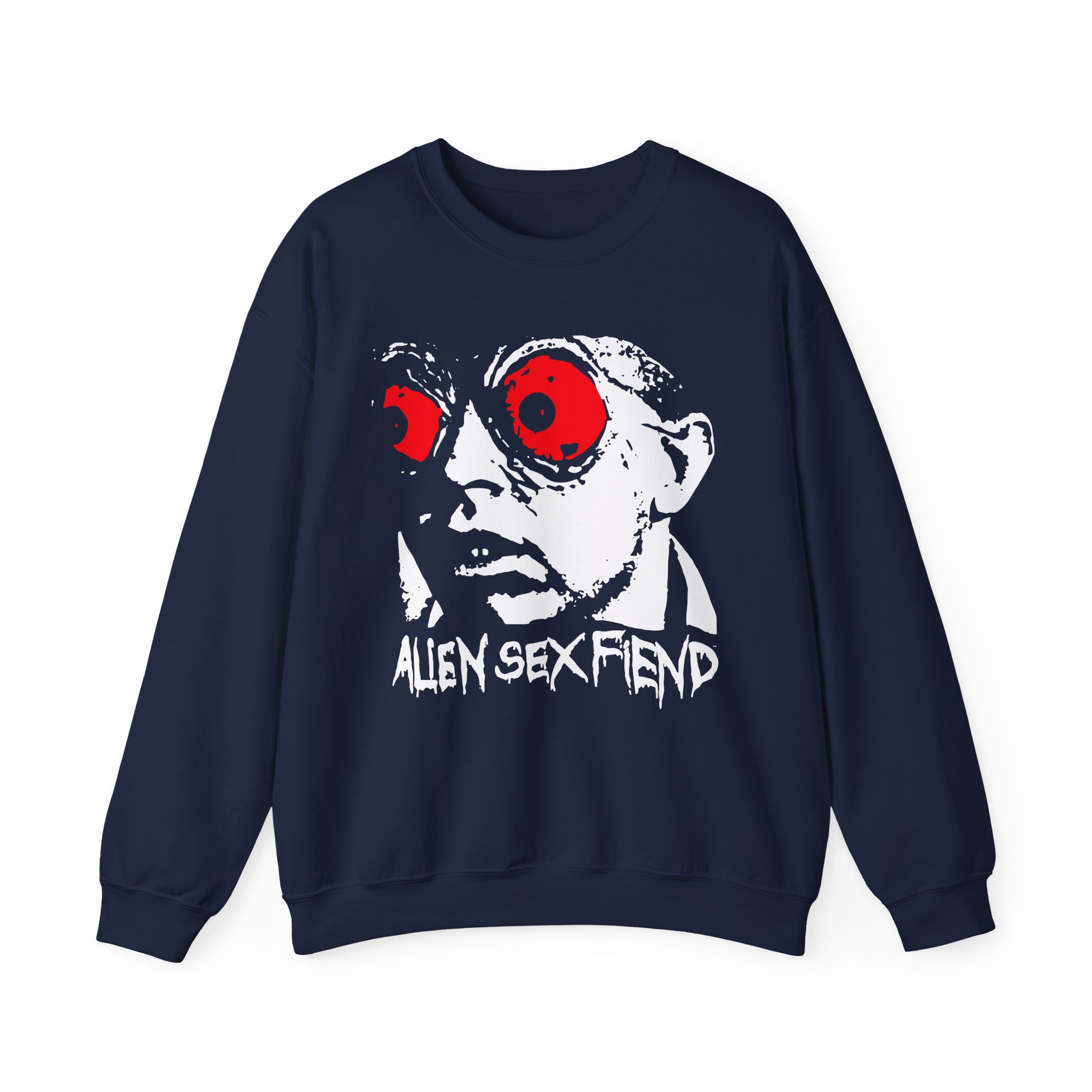 Alien Sex Fiend Acid Bath Unisex Heavy Blendâ„¢ Crewneck Sweatshirt