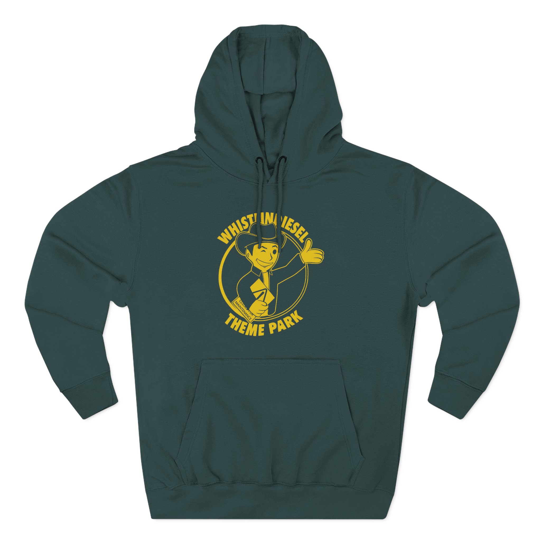 Monstermax Theme Park Three-Panel Fleece Hoodie