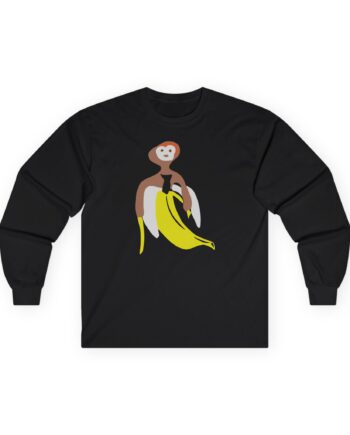 Spoonkid Inspired Banana Unisex Ultra Cotton Long Sleeve Tee