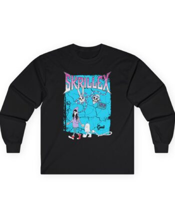 Skrillex Gost Album Cover Unisex Ultra Cotton Long Sleeve Tee