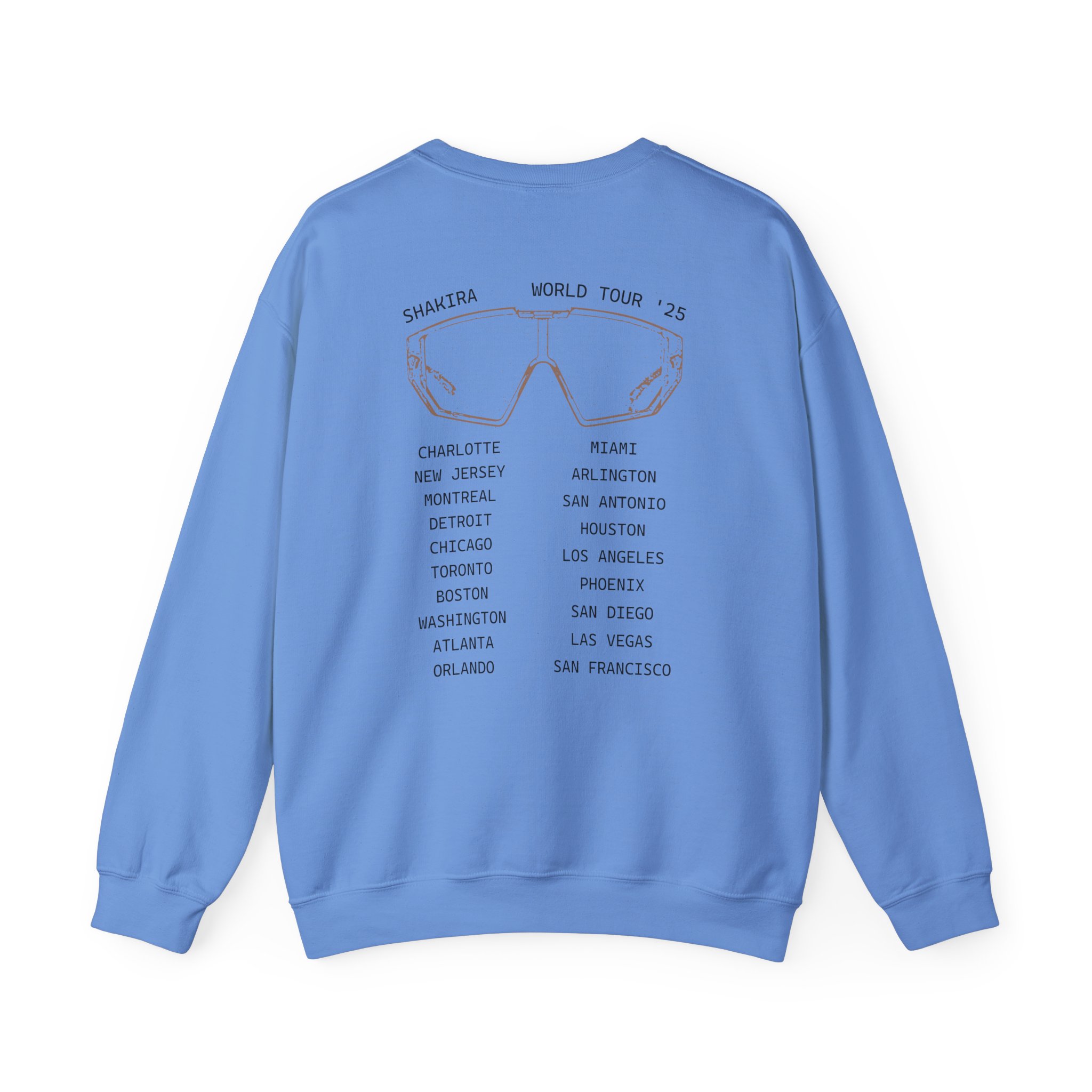 Shakira Sunglasses Unisex Heavy Blendâ„¢ Crewneck Sweatshirt