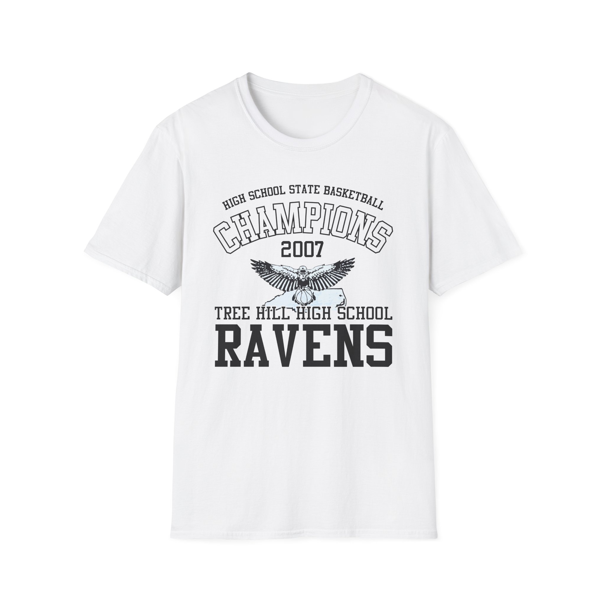 Tree Hill Ravens High School Champions One Tree Hill Unisex Softstyle T-Shirt