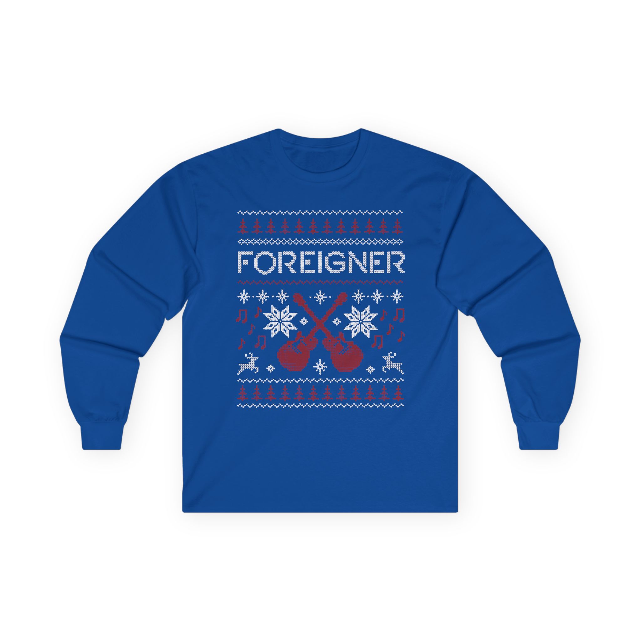 Foreigner Holiday Unisex Ultra Cotton Long Sleeve Tee