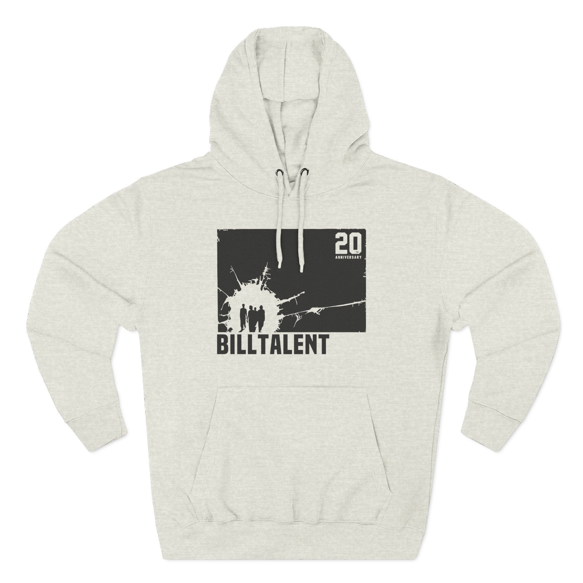 Billy Talent 20th Anniversary Three-Panel Fleece Hoodie