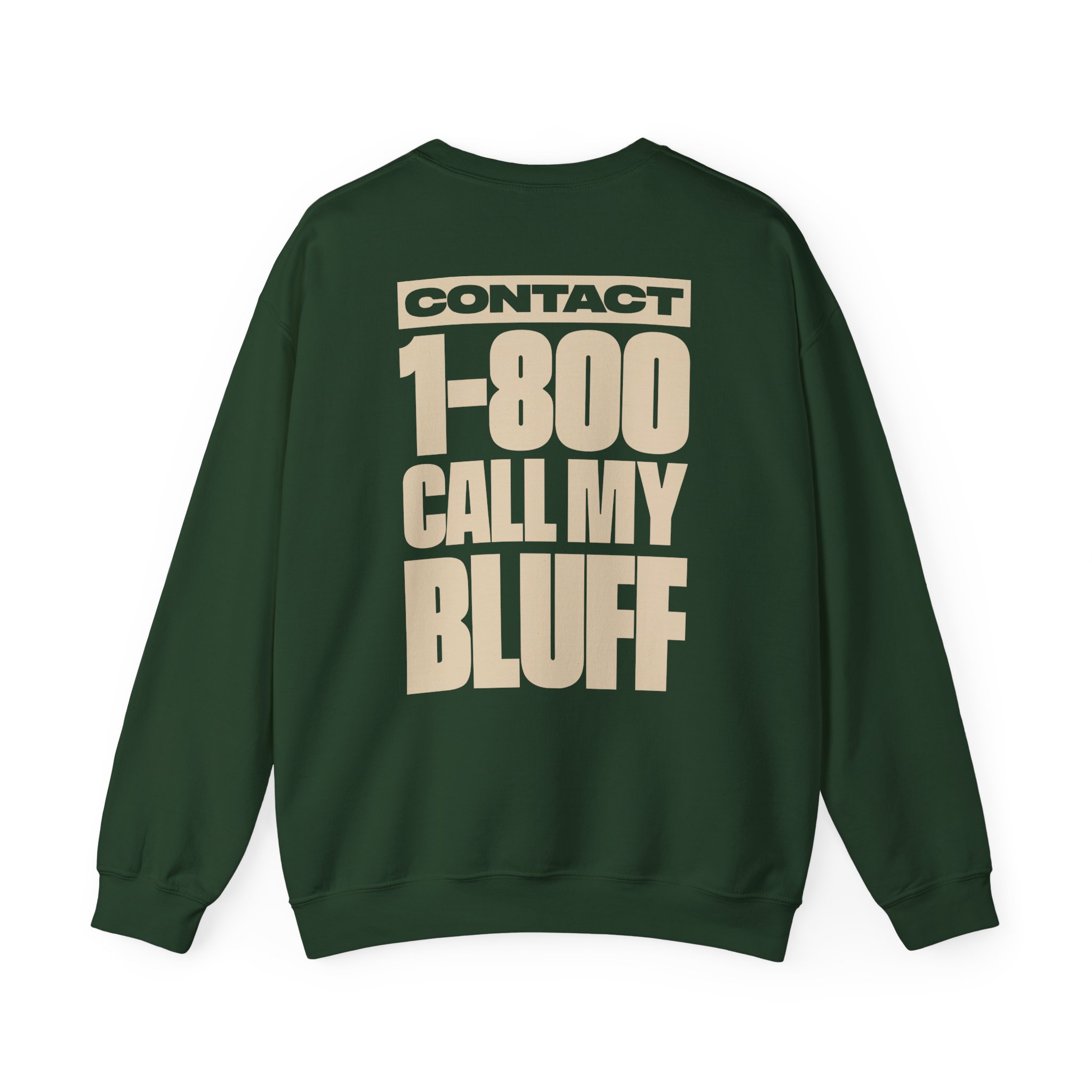 Clipse 1-800 Call My Bluff Unisex Heavy Blendâ„¢ Crewneck Sweatshirt
