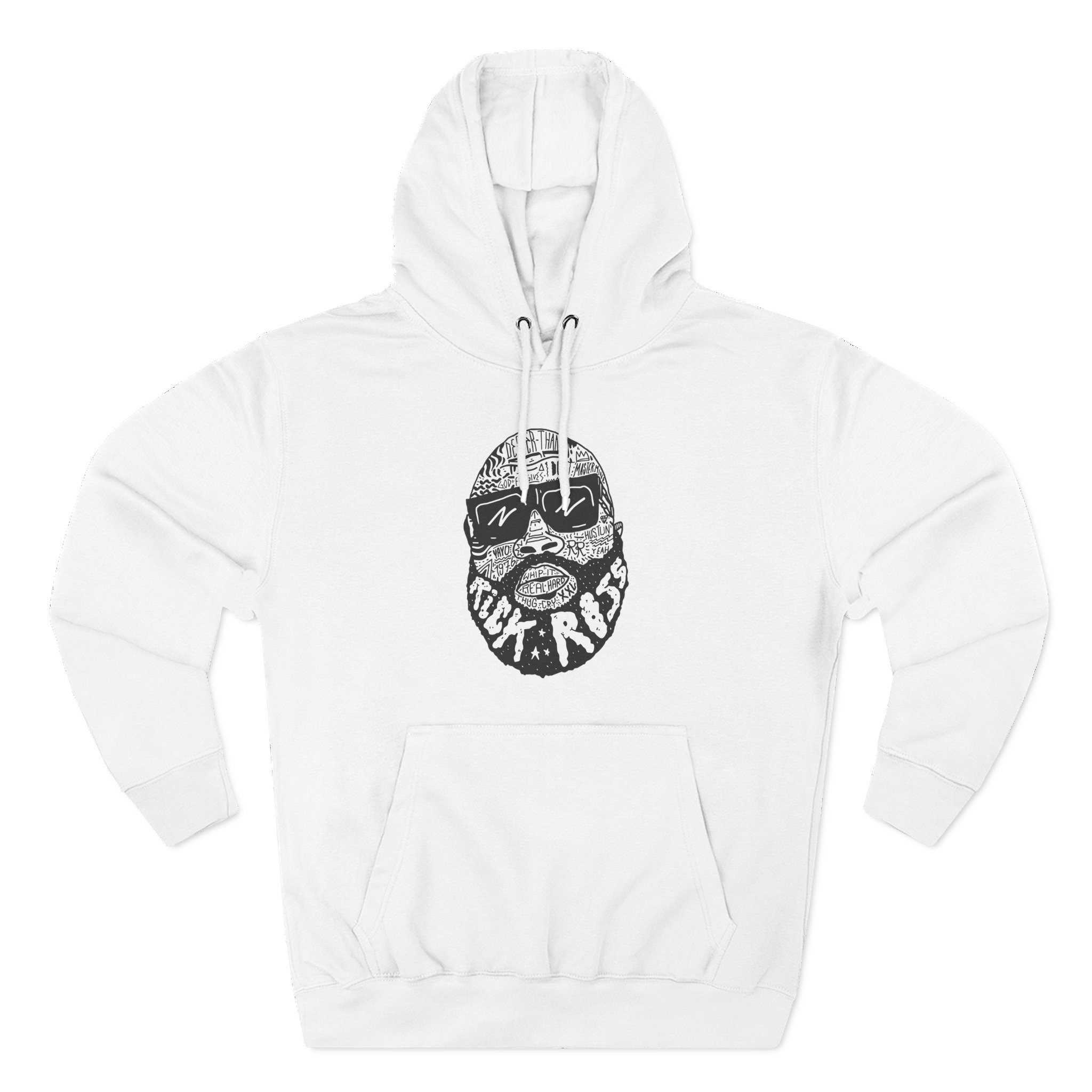 Rick Ross Three-Panel Fleece Hoodie