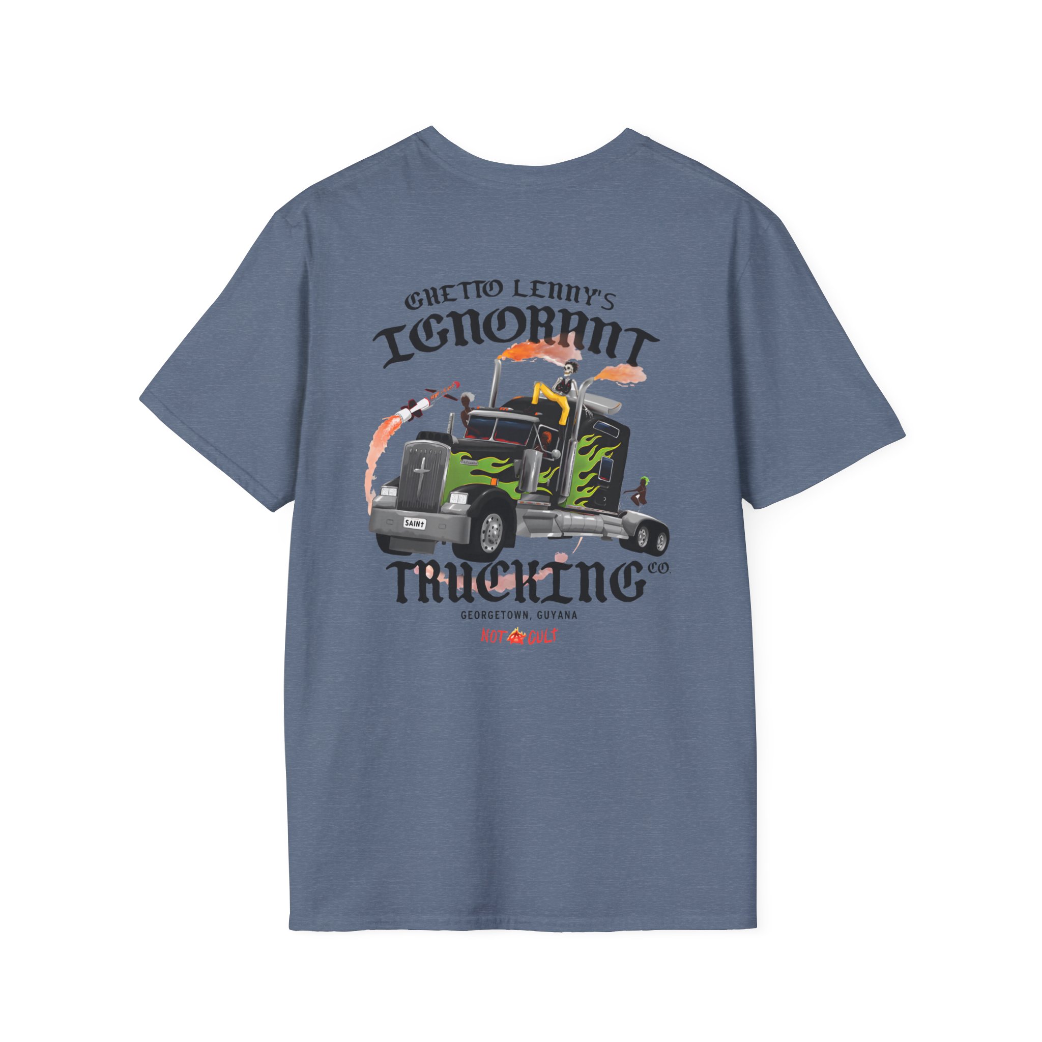 Saint Jhn Ghetto Lenny's Trucking Co. Unisex Softstyle T-Shirt