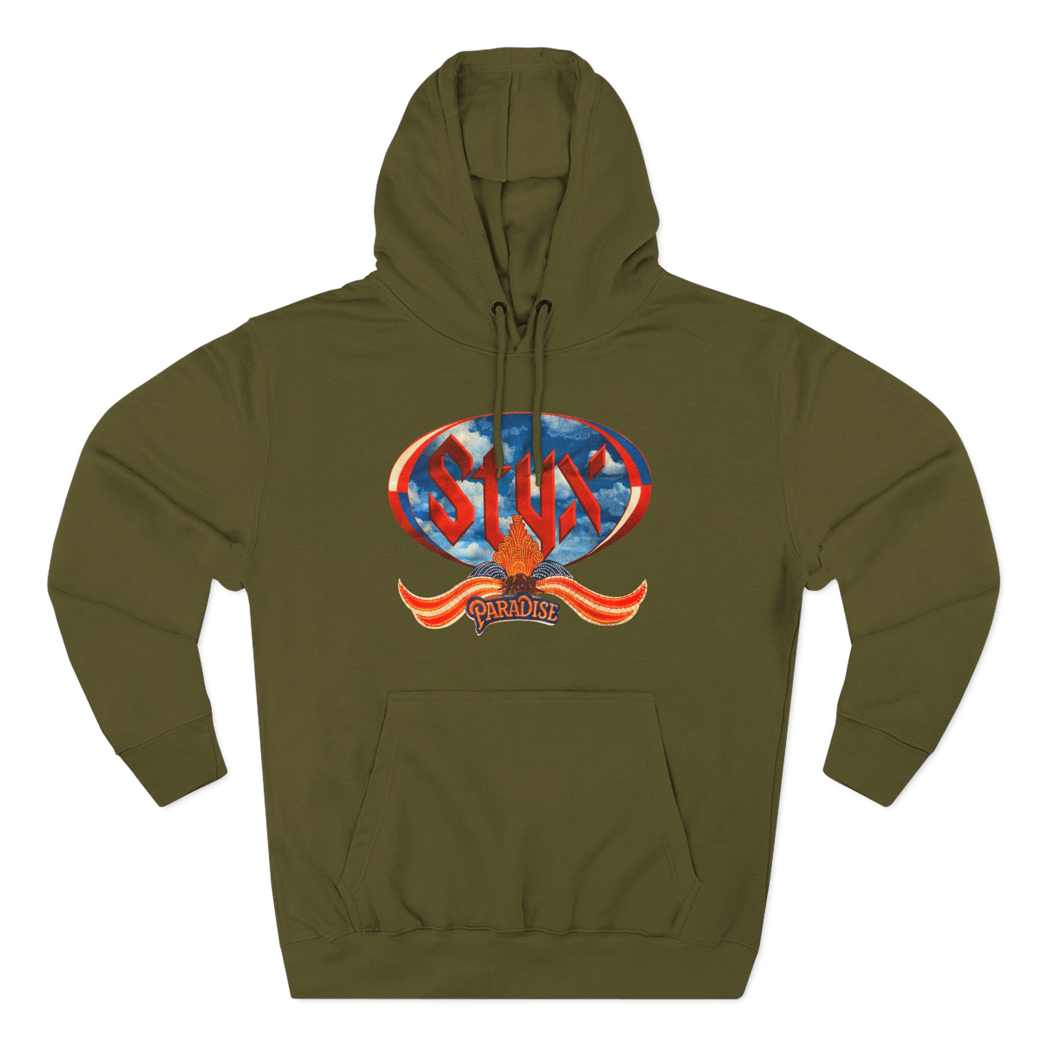 Styx Paradise Three-Panel Fleece Hoodie