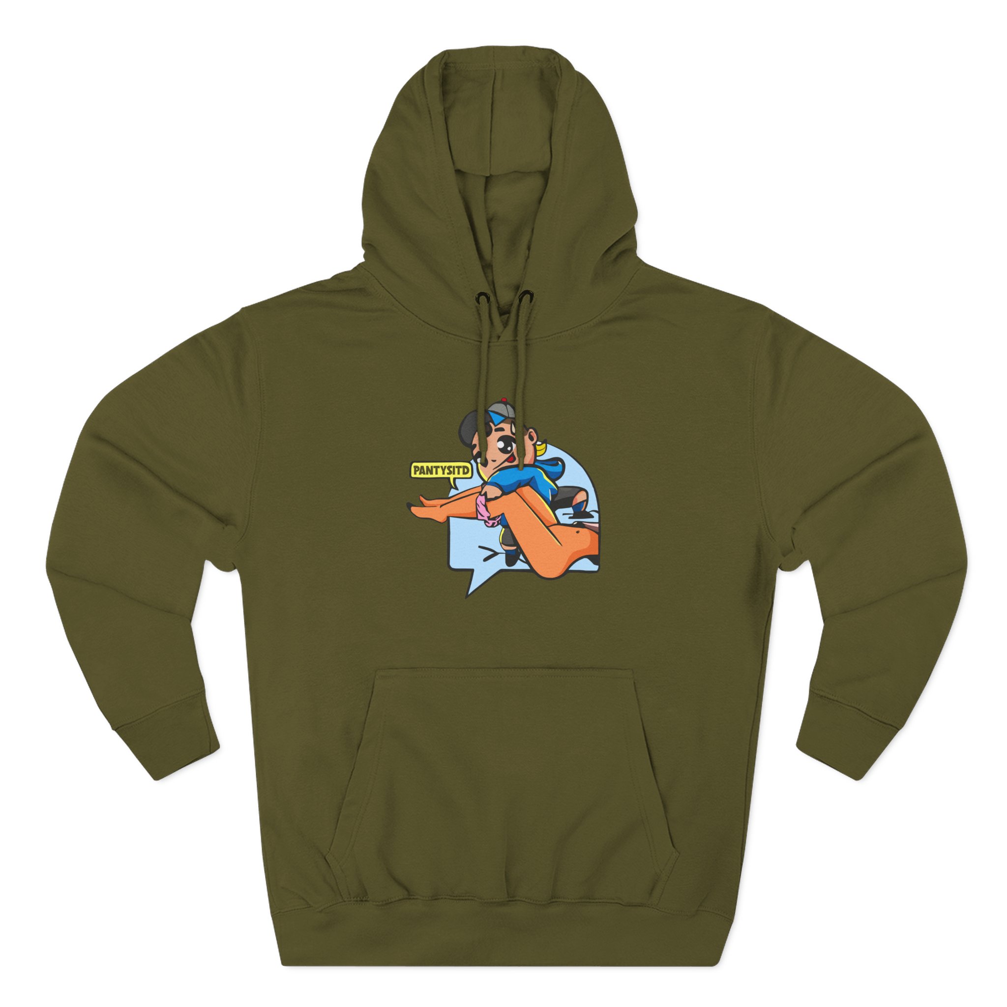 Feid Three-Panel Fleece Hoodie