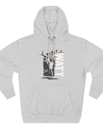 Tj Watt Three-Panel Fleece Hoodie