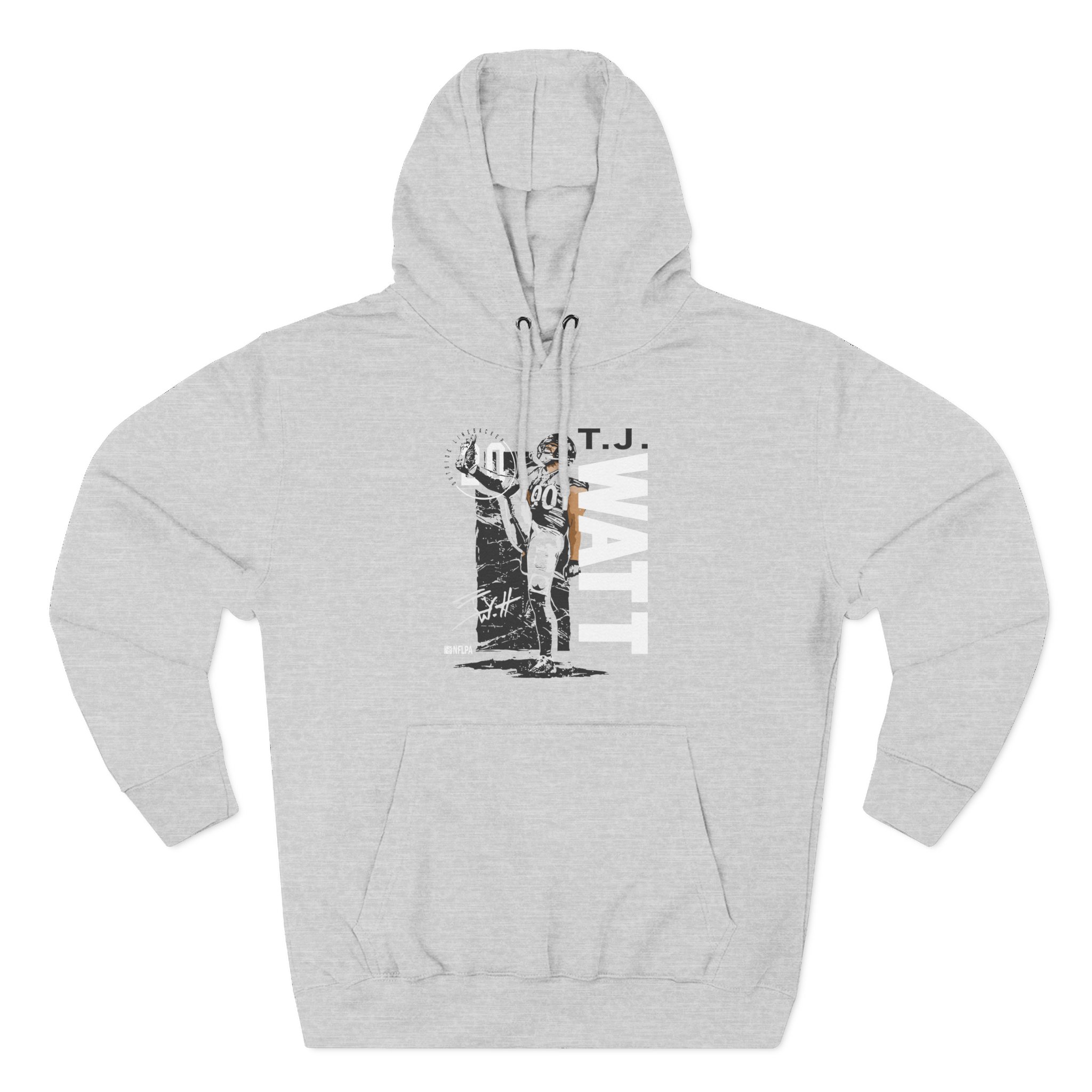 Tj Watt Three-Panel Fleece Hoodie