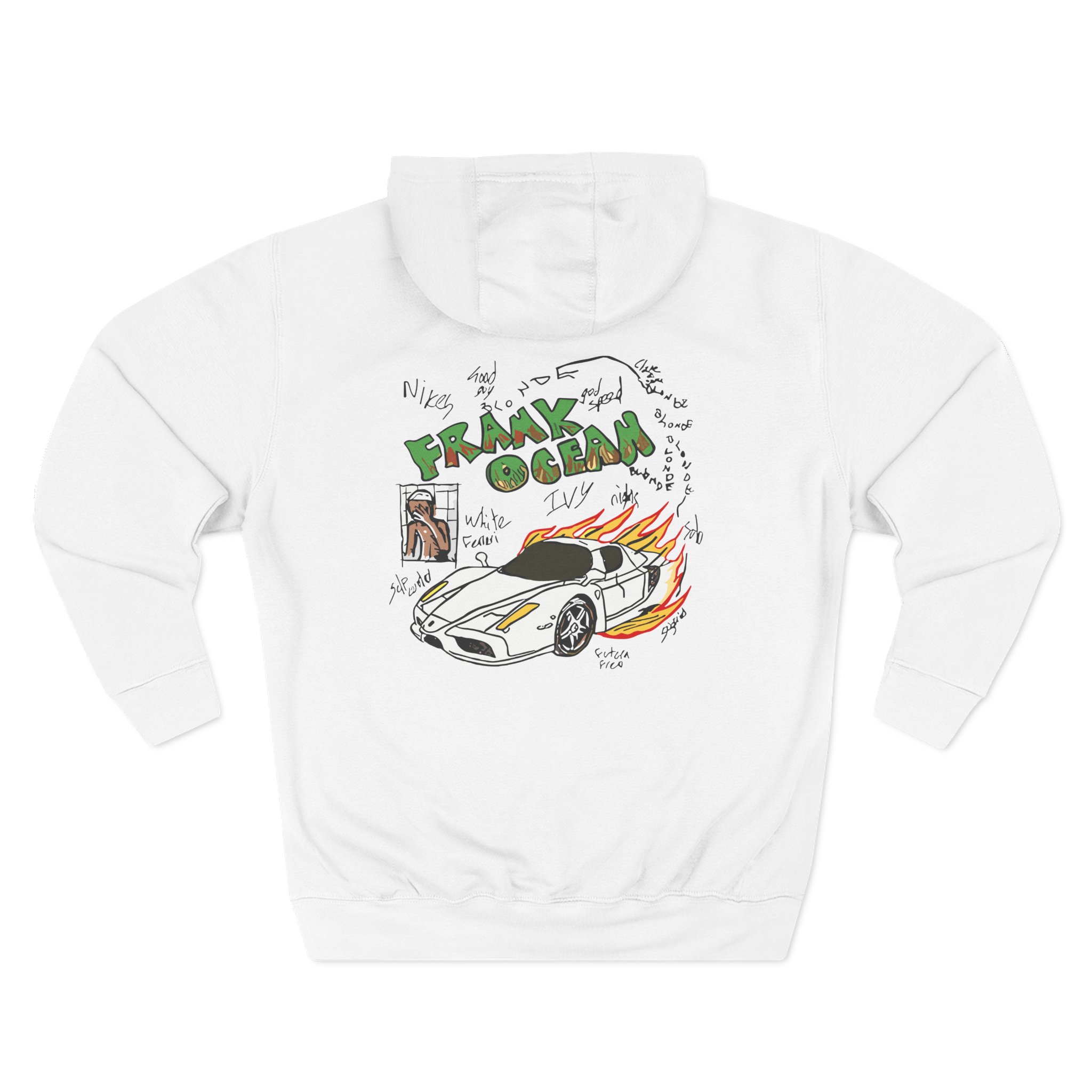 Frank Ocean Blond Art Three-Panel Fleece Hoodie