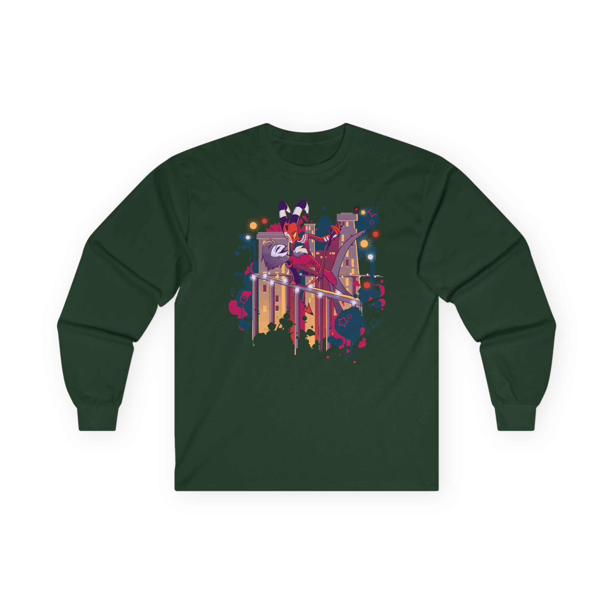 Vivziepop Stolas + Blitz Rooftop Dance Unisex Ultra Cotton Long Sleeve Tee