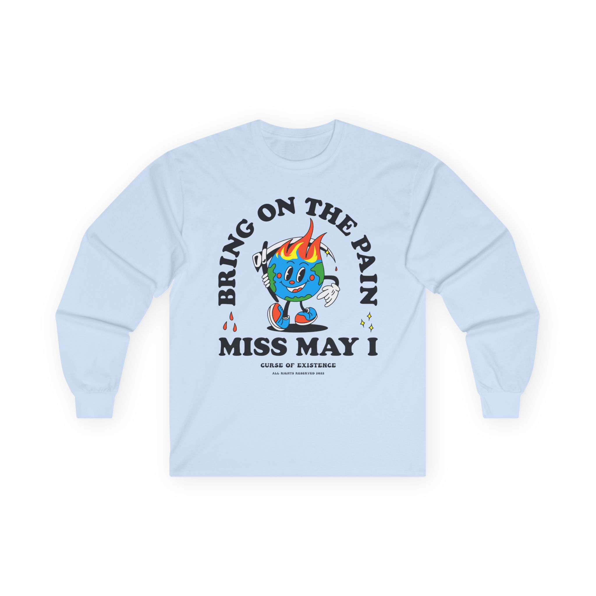 Miss May I Mr. Pain Toddler Unisex Ultra Cotton Long Sleeve Tee