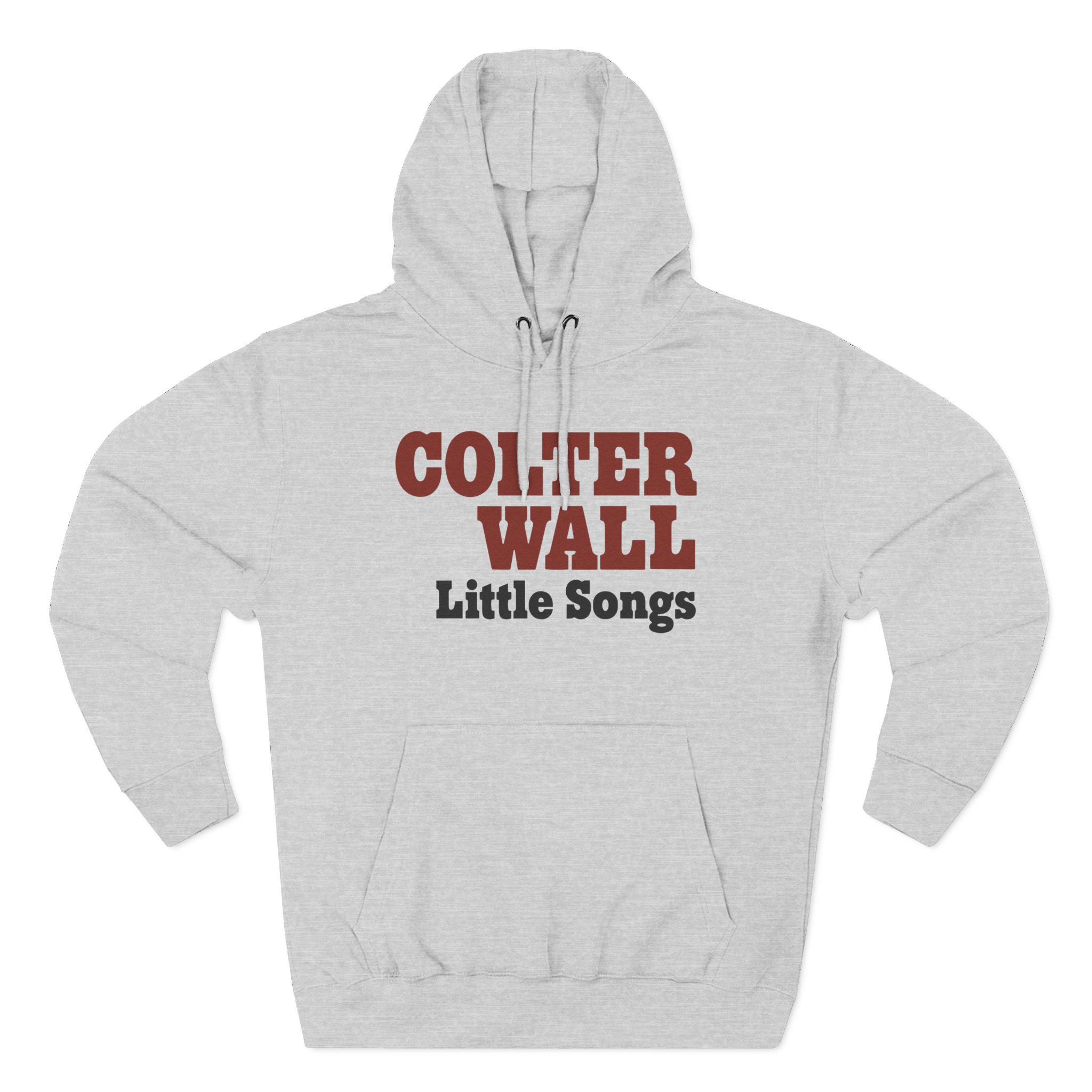 Colter Wall Little Songs Three-Panel Fleece Hoodie