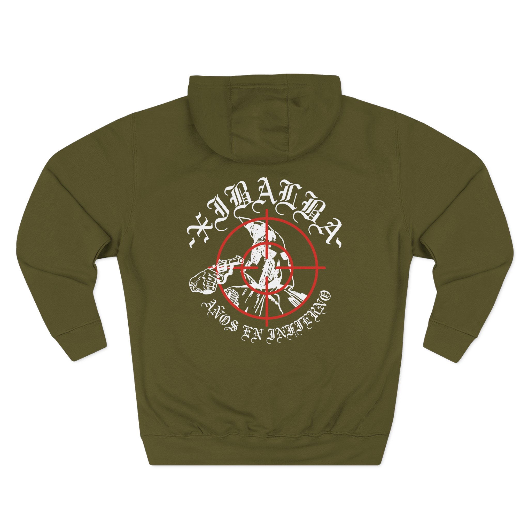 Xibalba No Mercy Three-Panel Fleece Hoodie