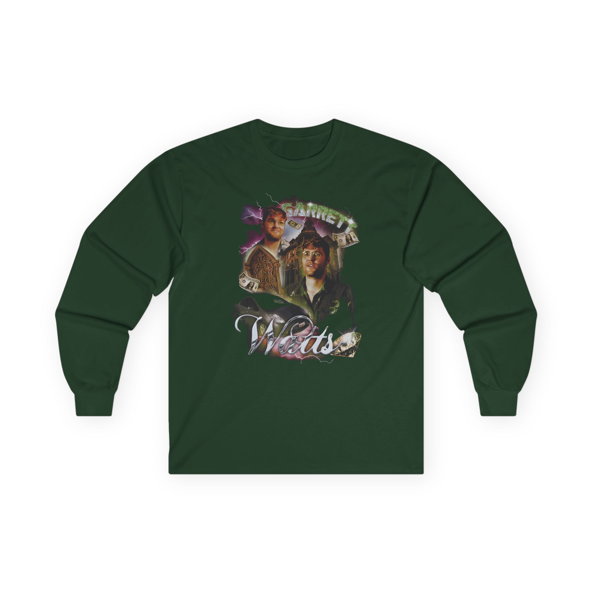 Garrett Watts Bootleg 90's Rap Unisex Ultra Cotton Long Sleeve Tee