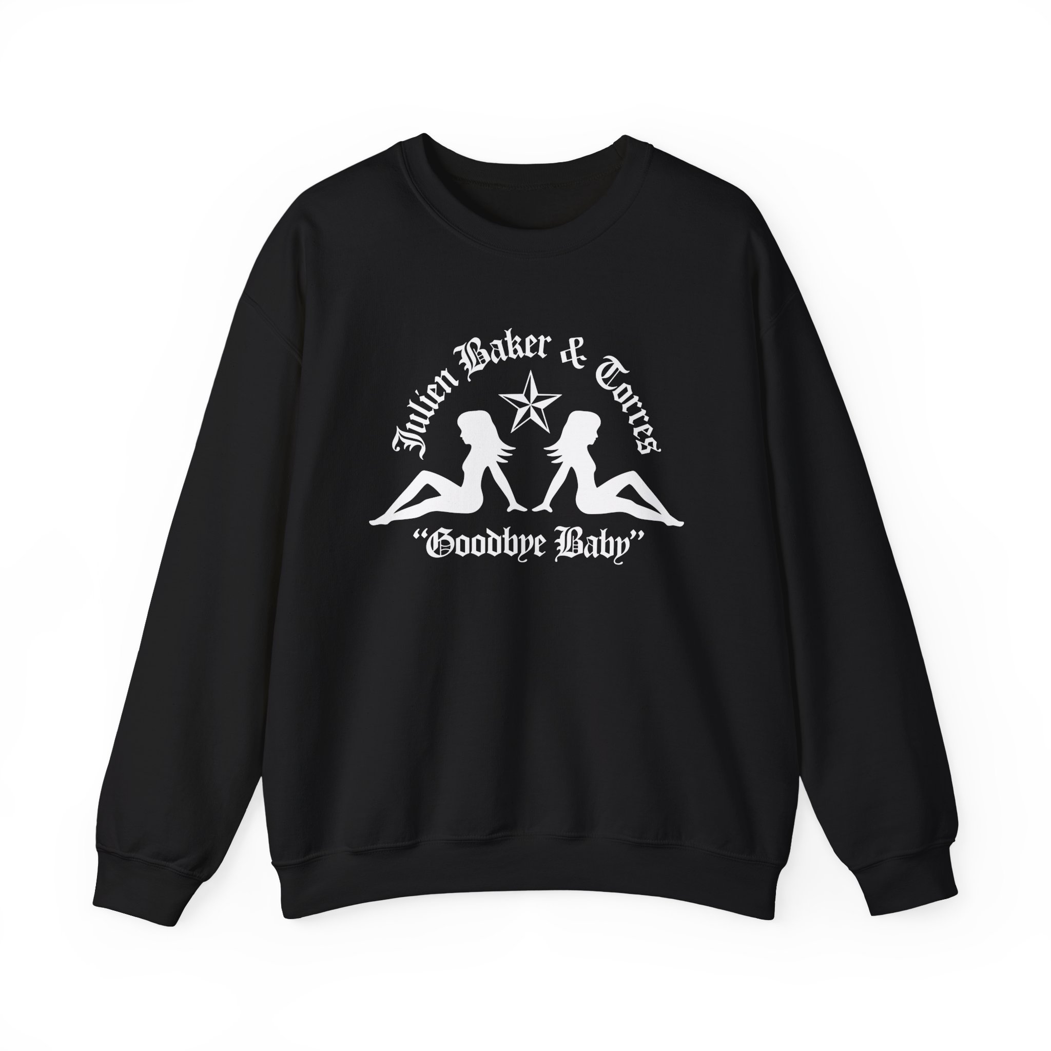 Julien Baker Goodbye Baby Unisex Heavy Blendâ„¢ Crewneck Sweatshirt