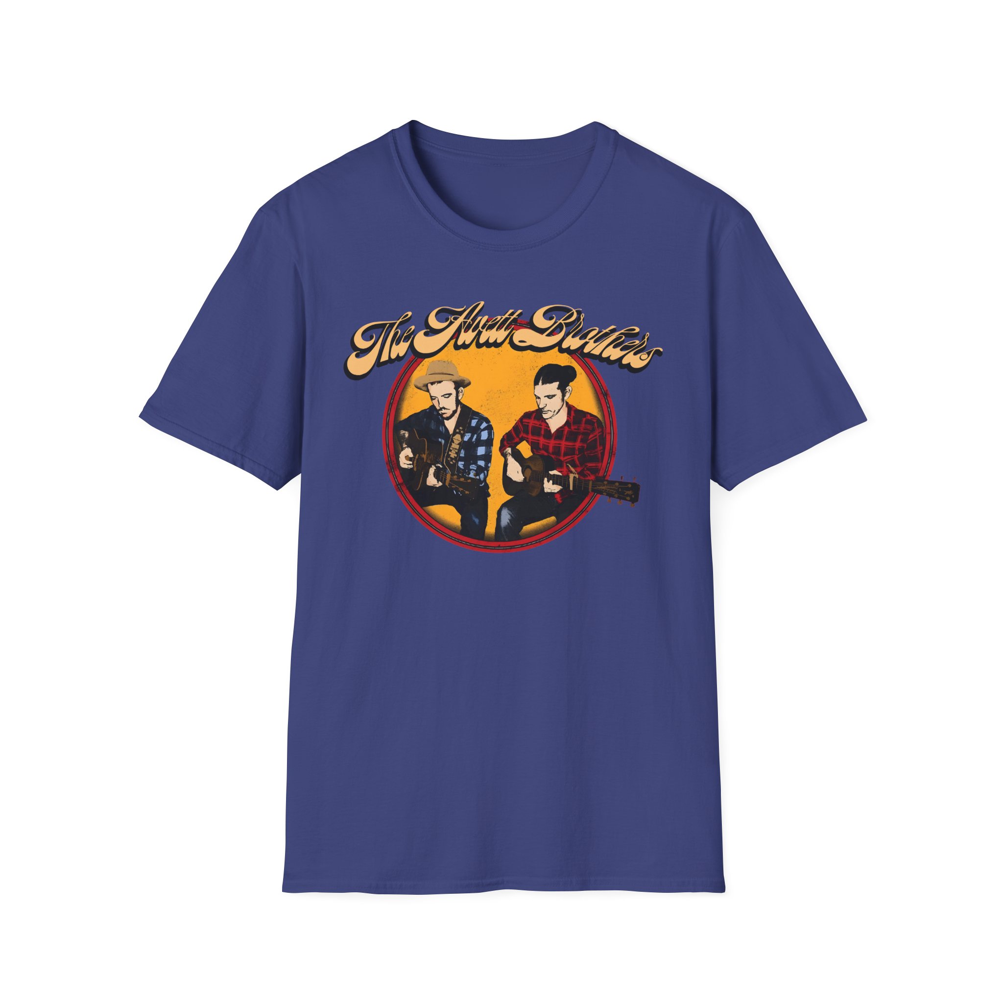 Avett Brothers Vintage Photo Unisex Softstyle T-Shirt